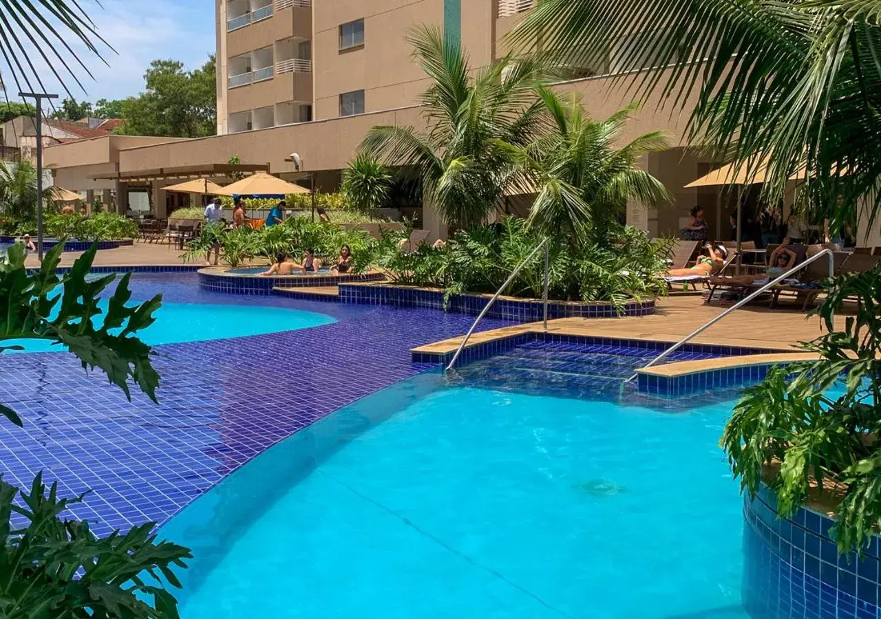 Pool view in Enjoy Olimpia Park Resort Pool view in Enjoy Olimpia Park Resort