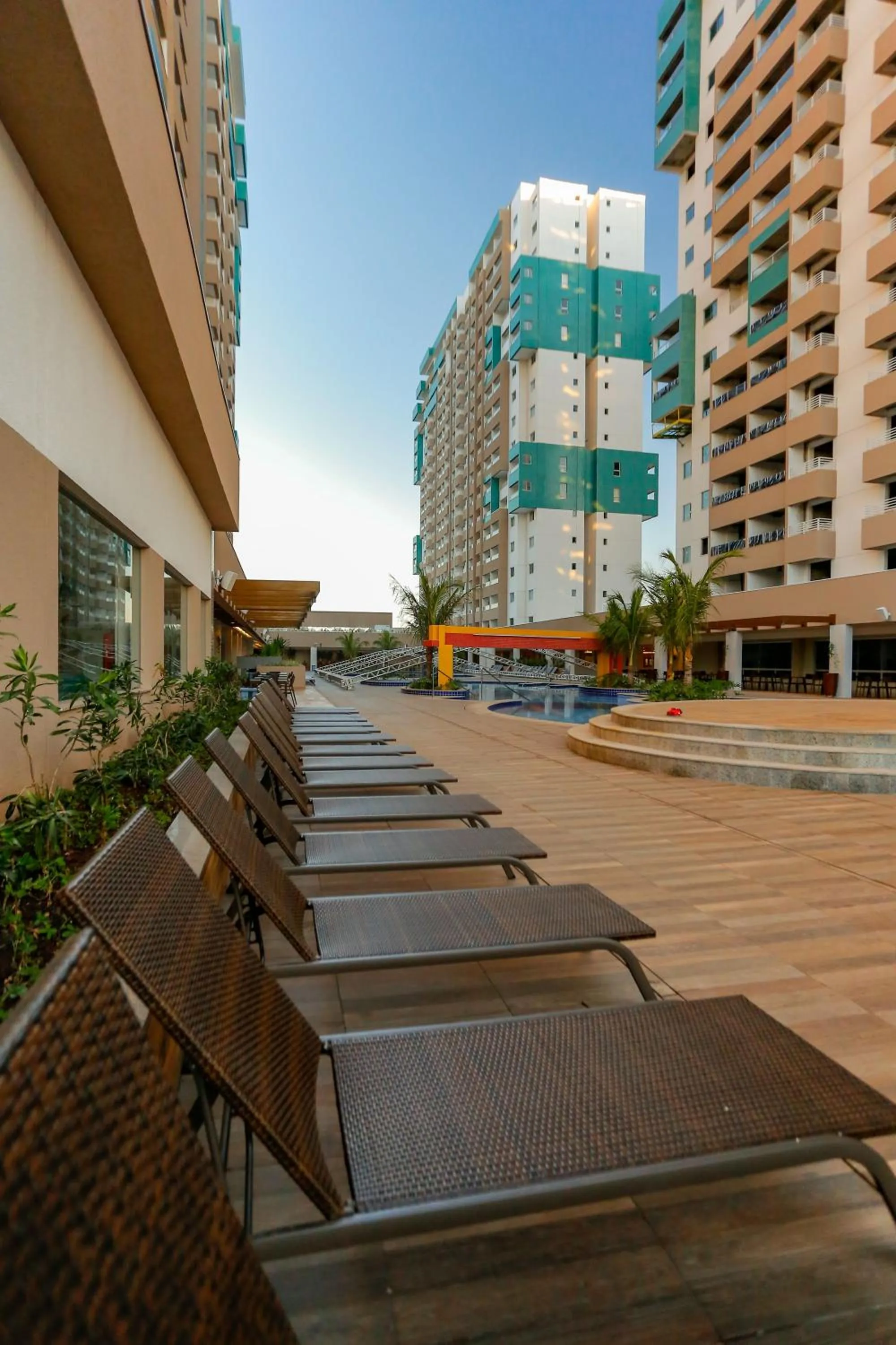 Swimming pool in Enjoy Olimpia Park Resort