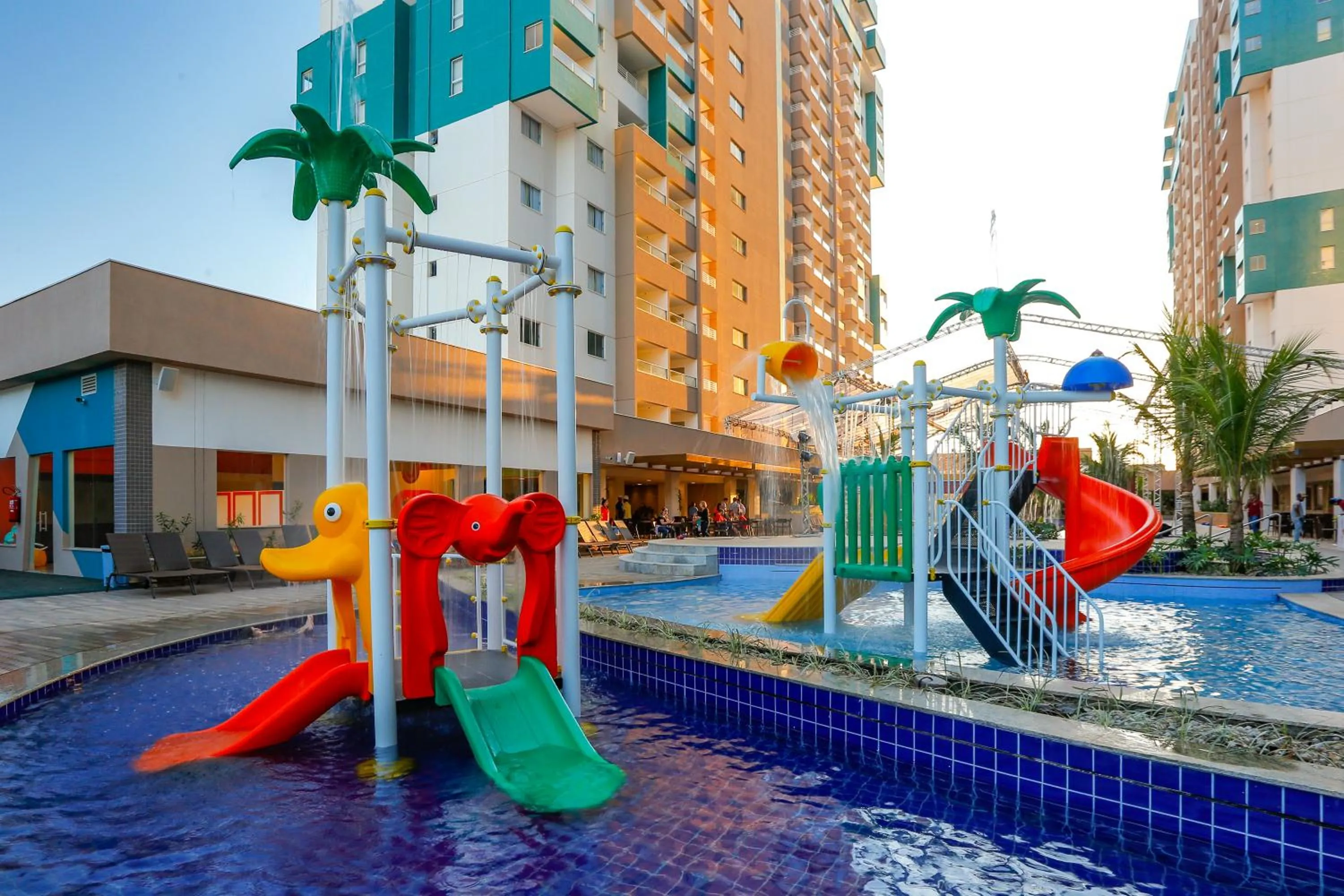 Aqua park in Enjoy Olimpia Park Resort
