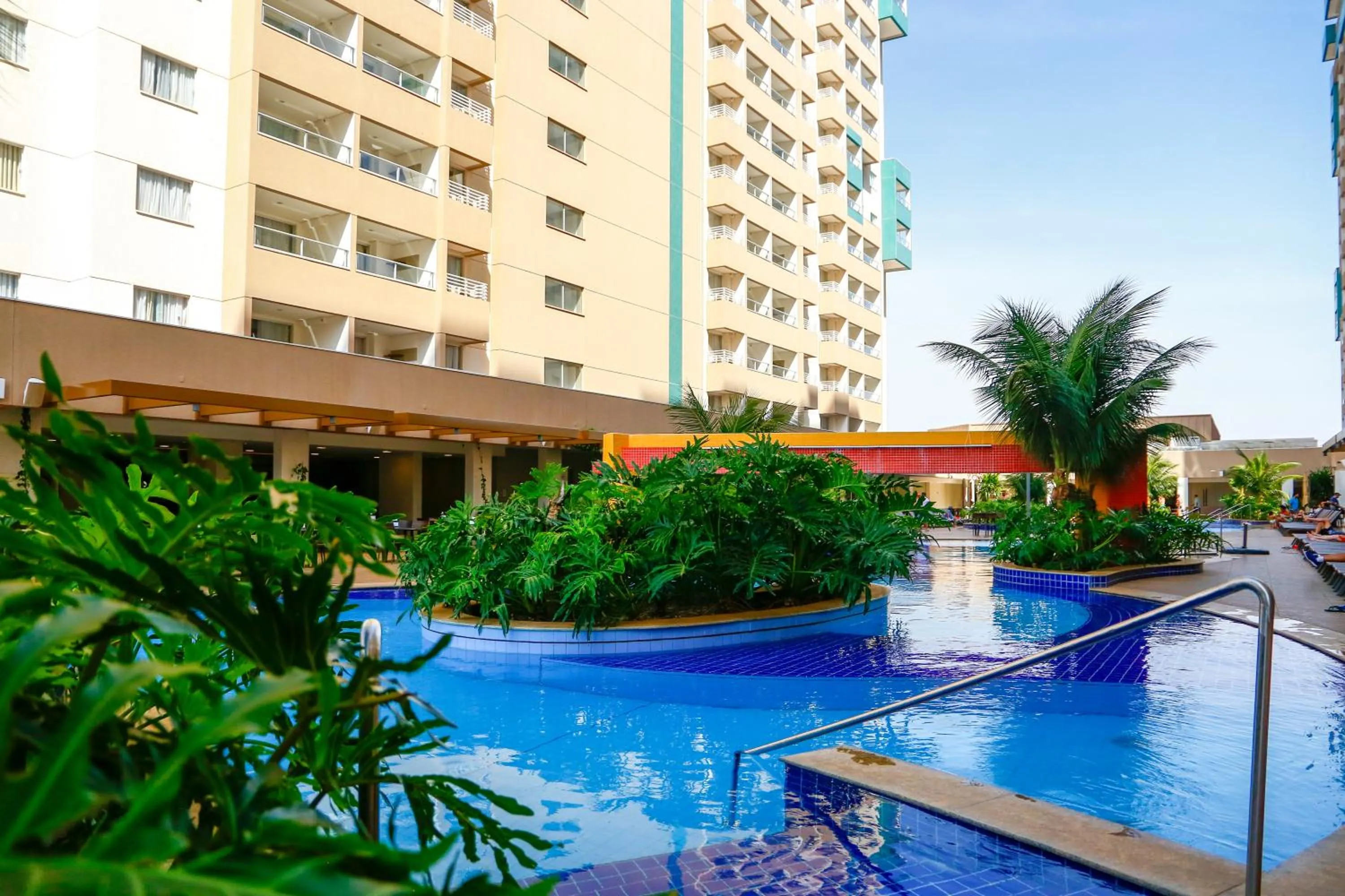 Swimming pool in Enjoy Olimpia Park Resort