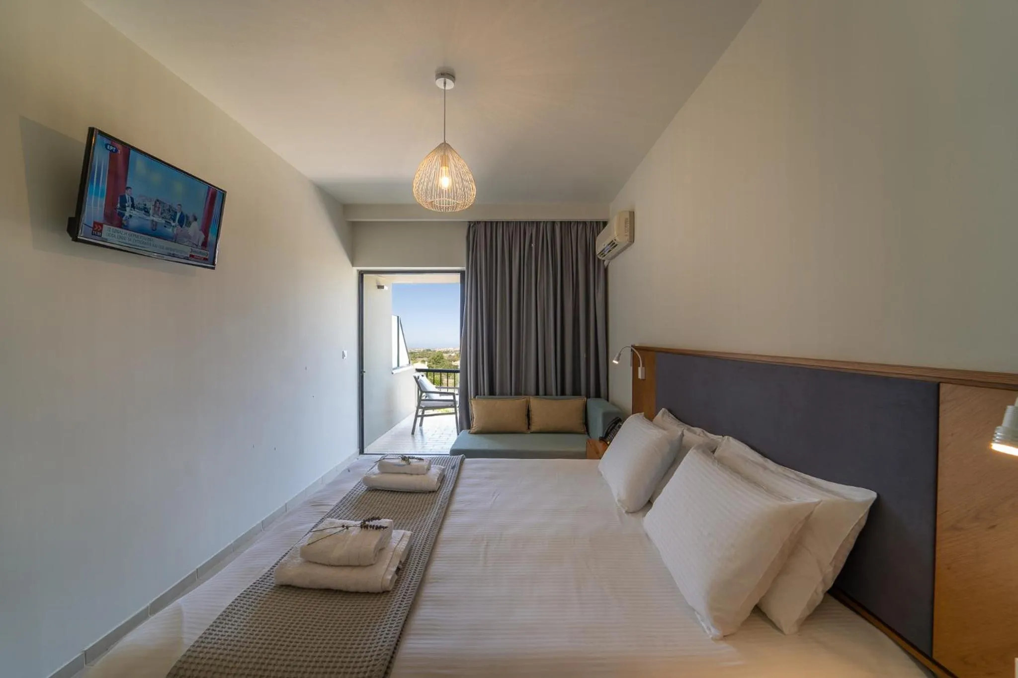 Double or Twin Room with Sea View in Achilles Hill Hotel