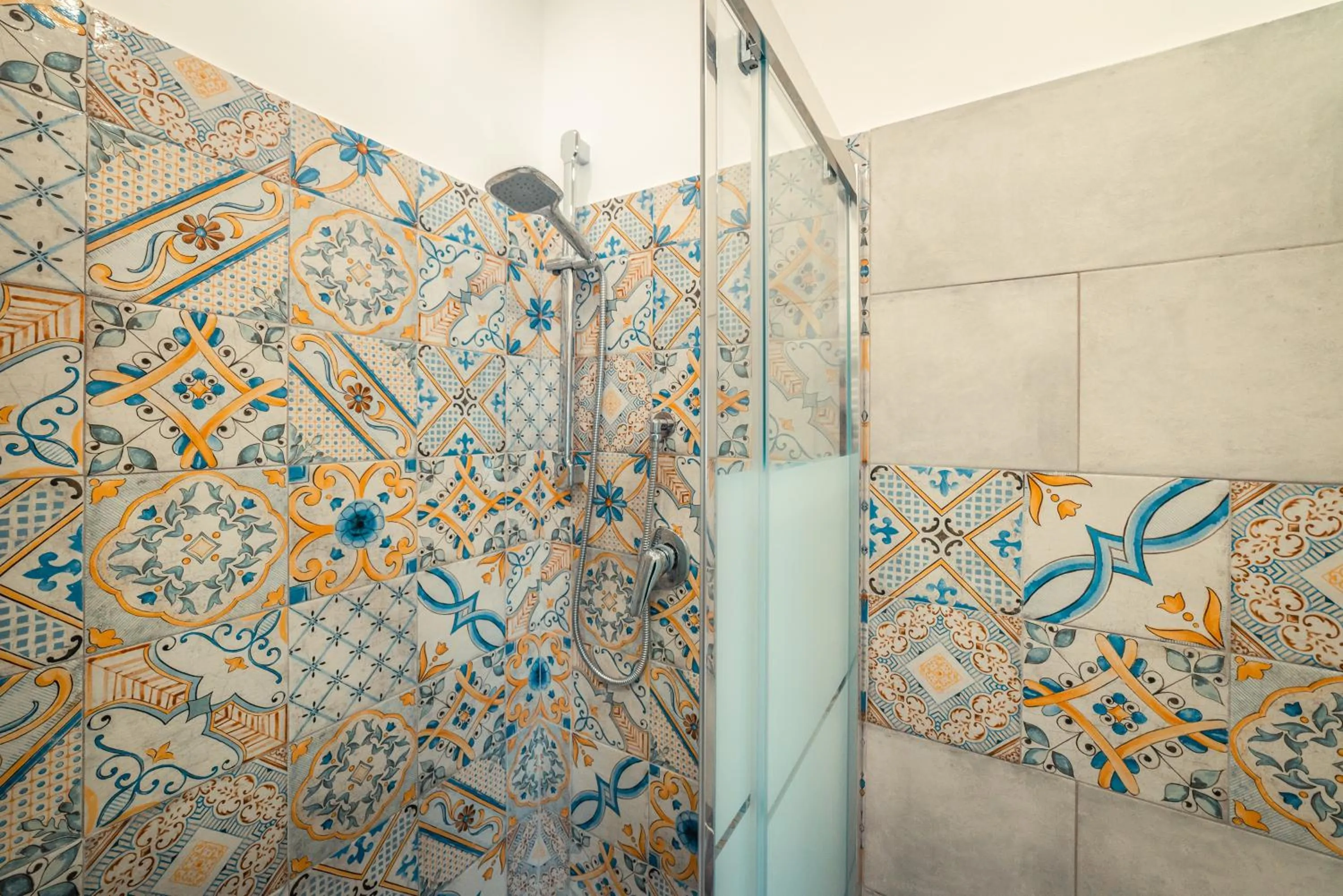 Shower in B&B Casa al Vicolo 2