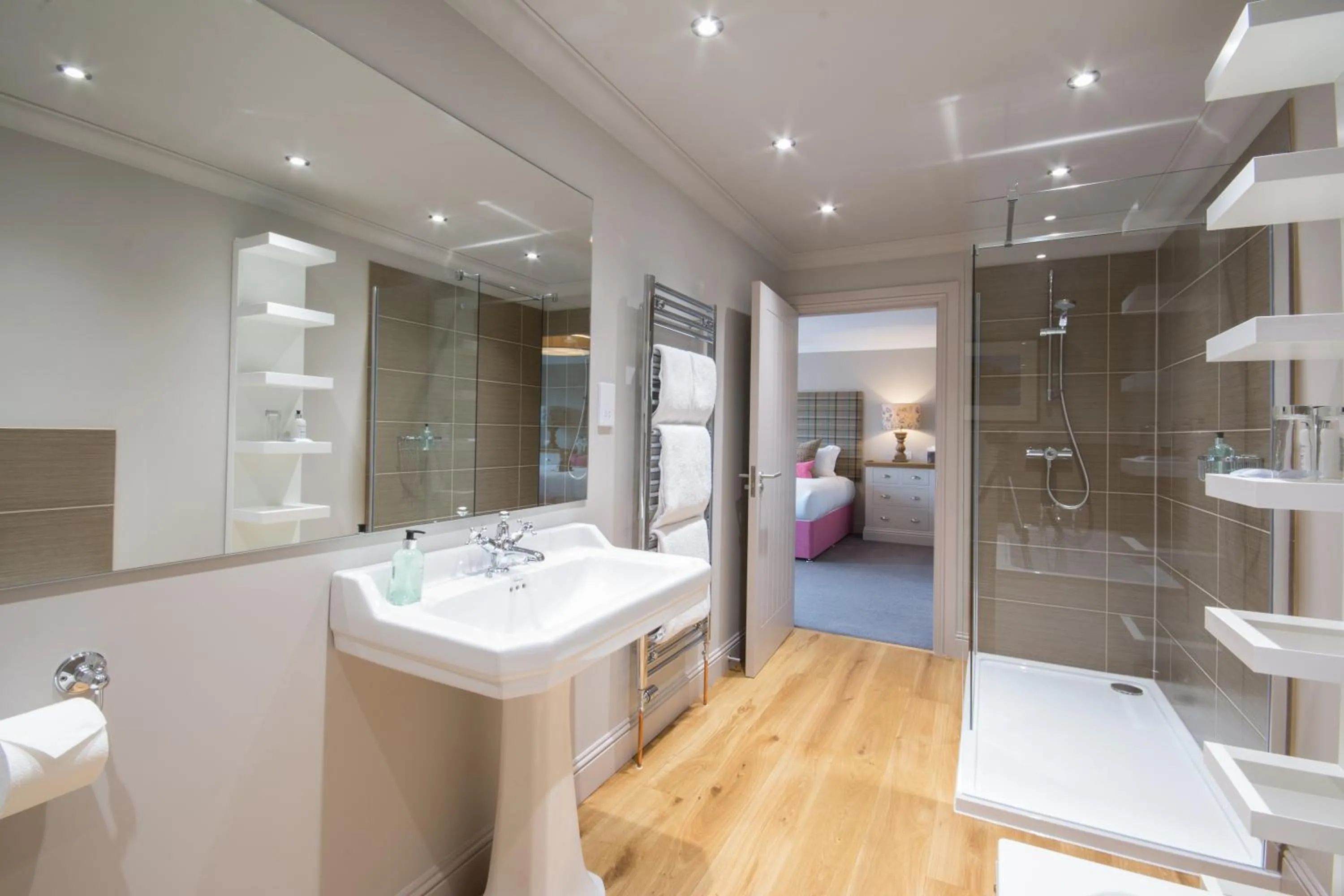 Bathroom in Knockendarroch Hotel