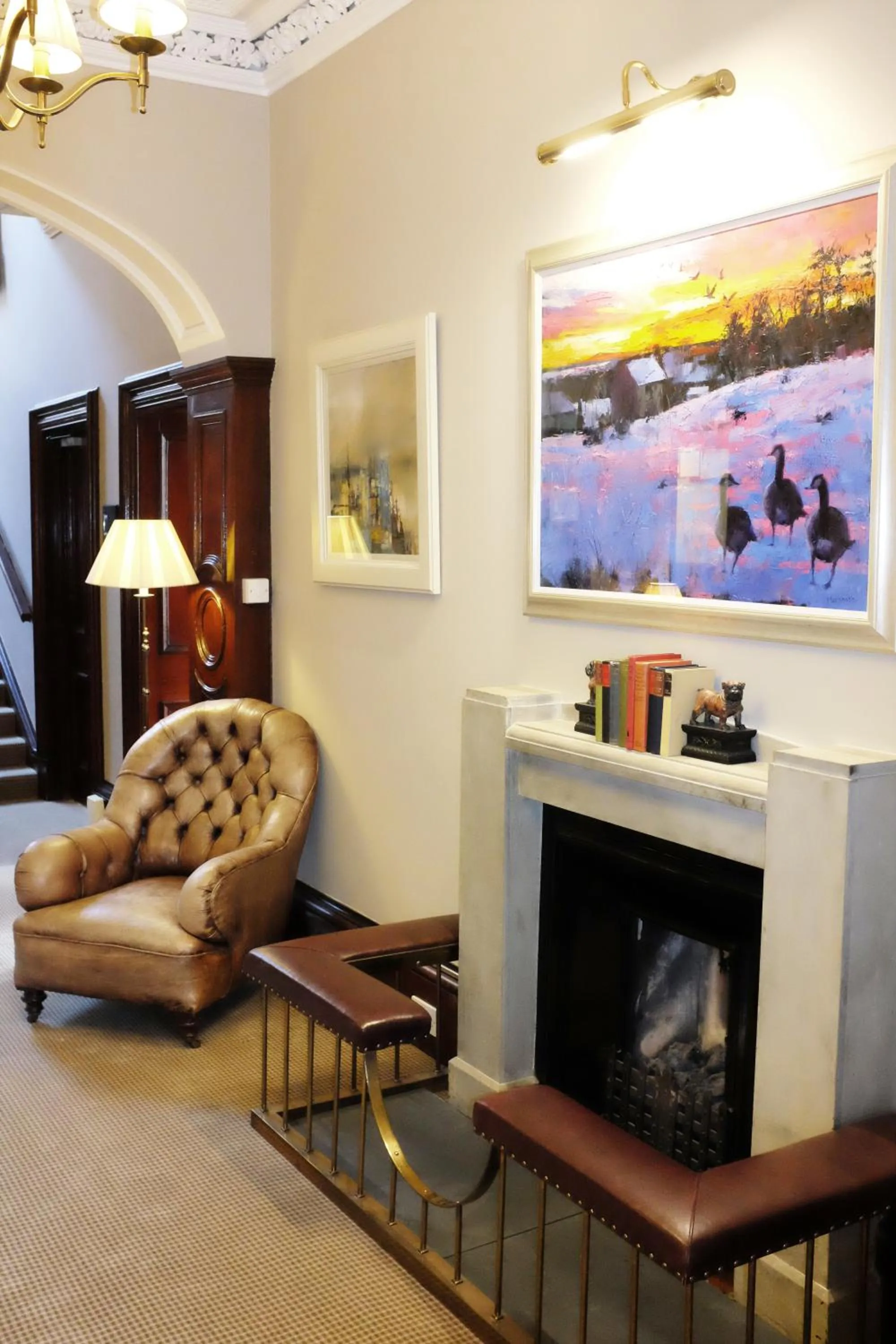 Lobby or reception in Knockendarroch Hotel