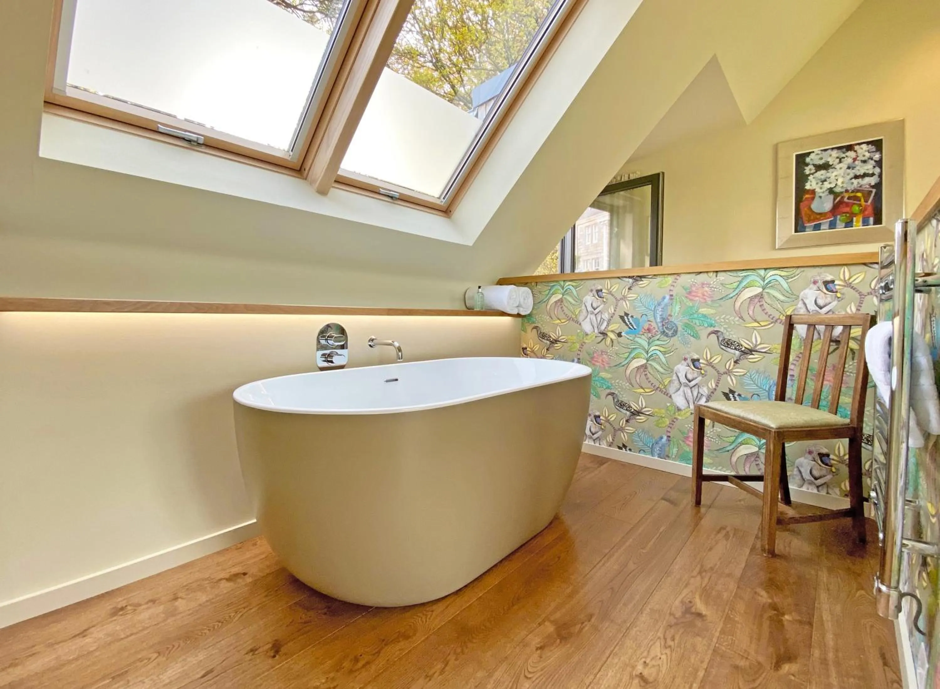 Bath in Knockendarroch Hotel