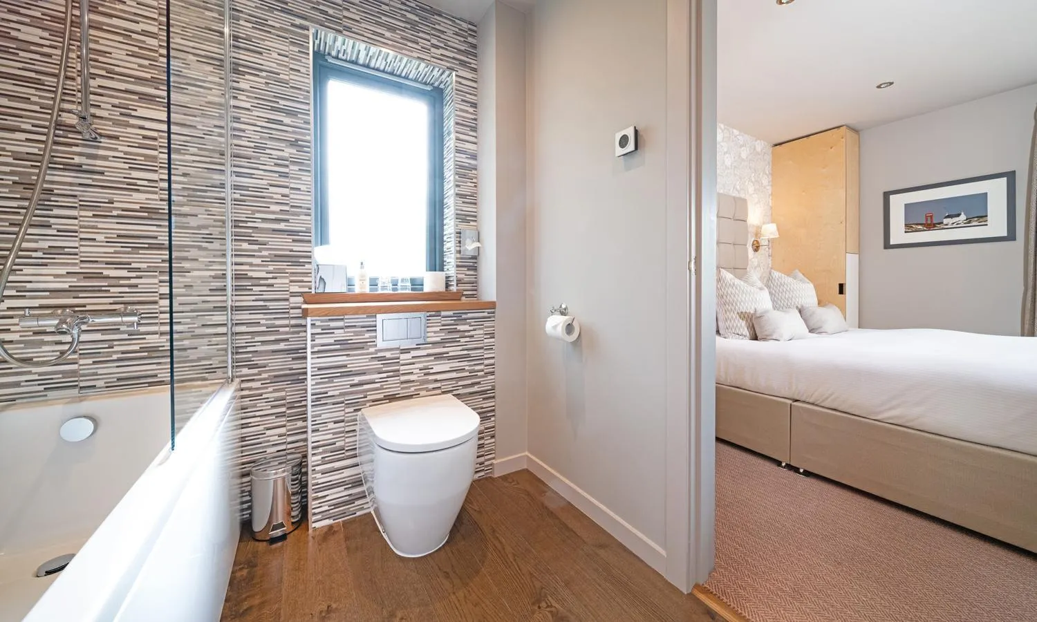 Bed in Knockendarroch Hotel