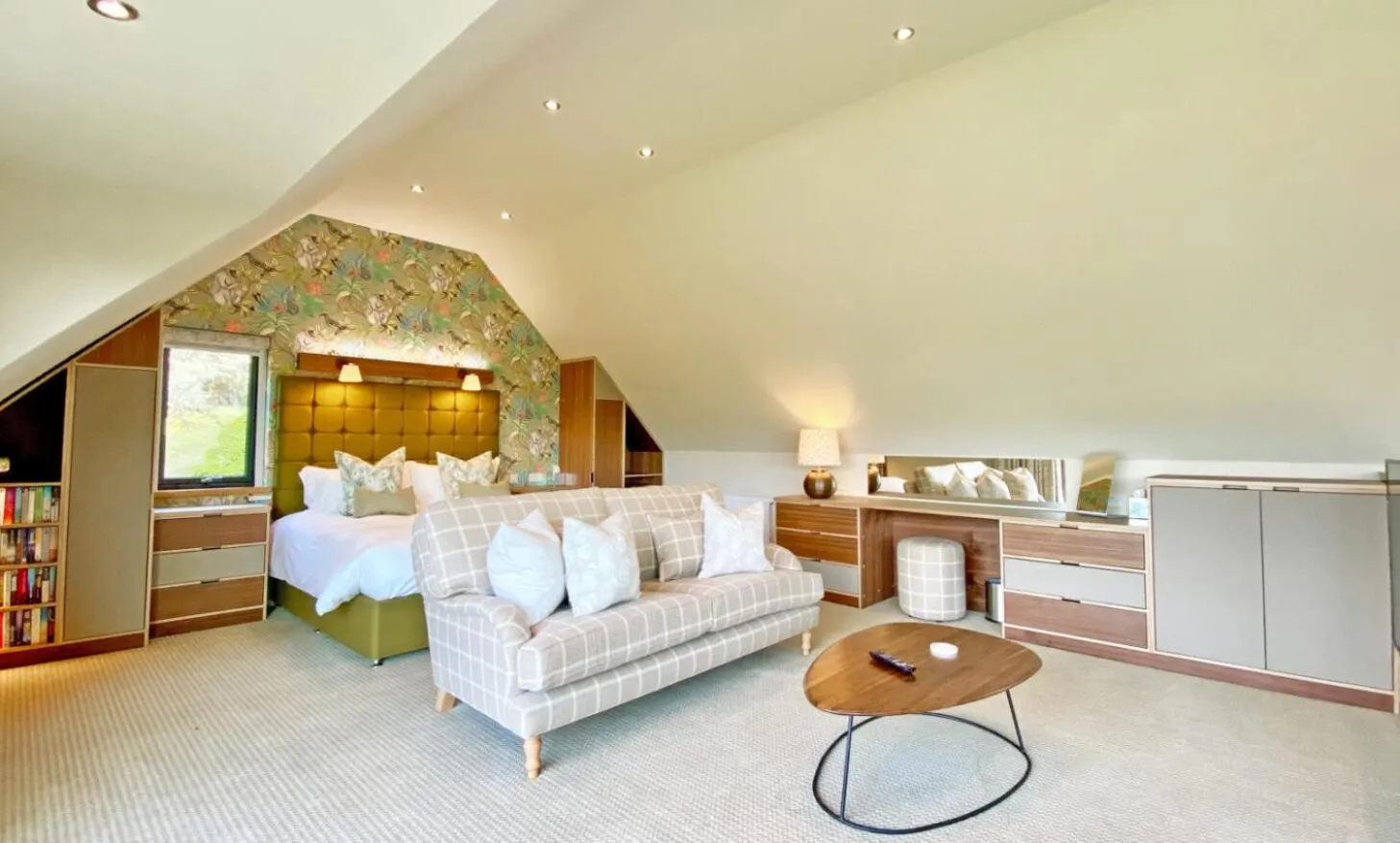 Seating area in Knockendarroch Hotel