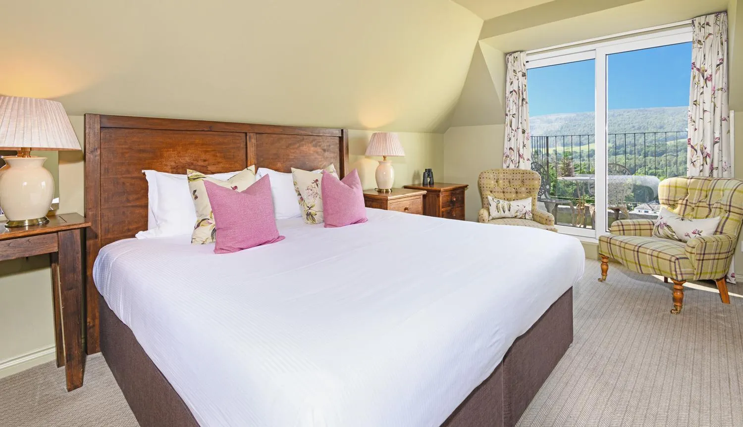 Photo of the whole room, Bed in Knockendarroch Hotel