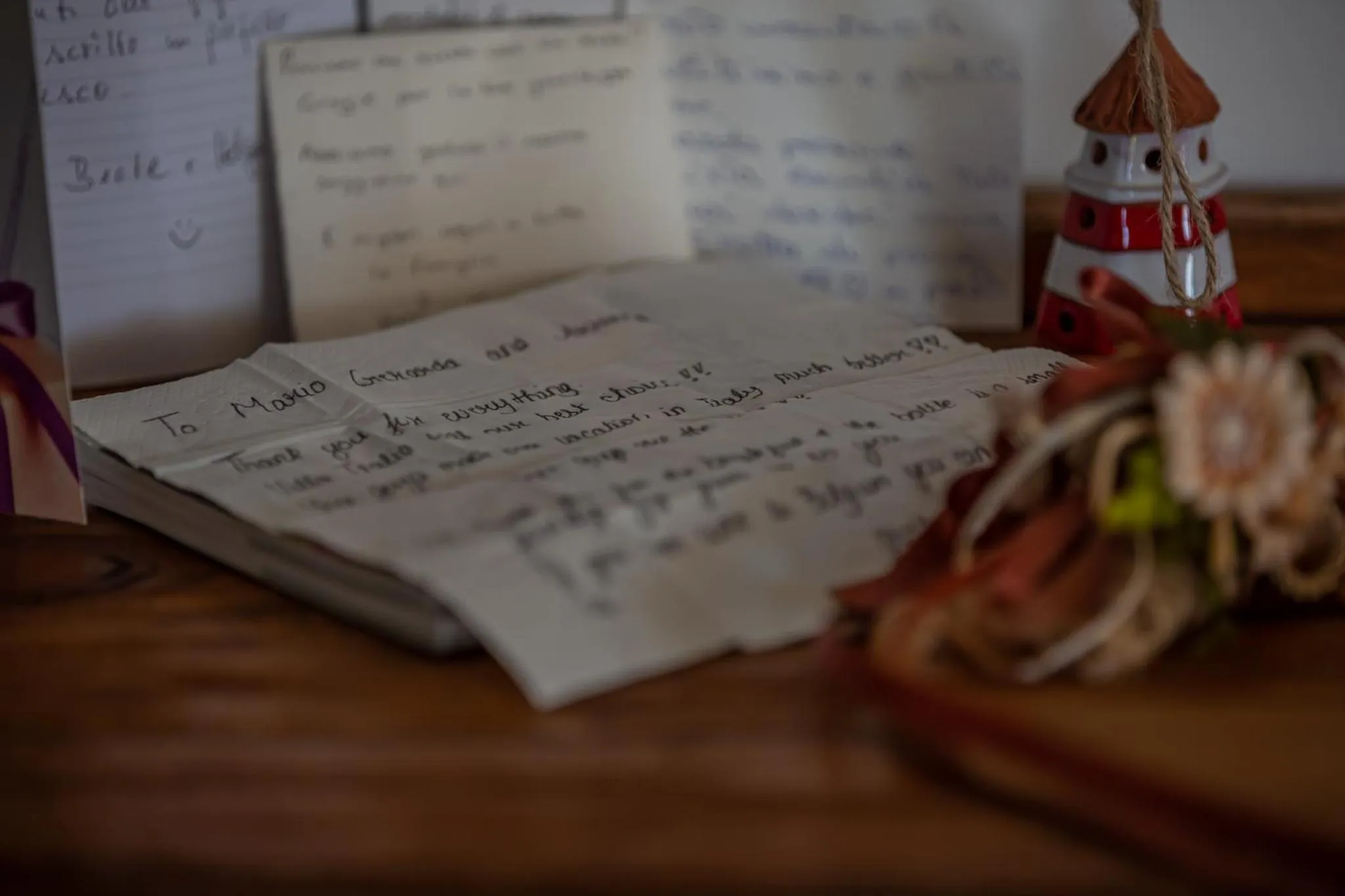 Decorative detail in Villa Italia