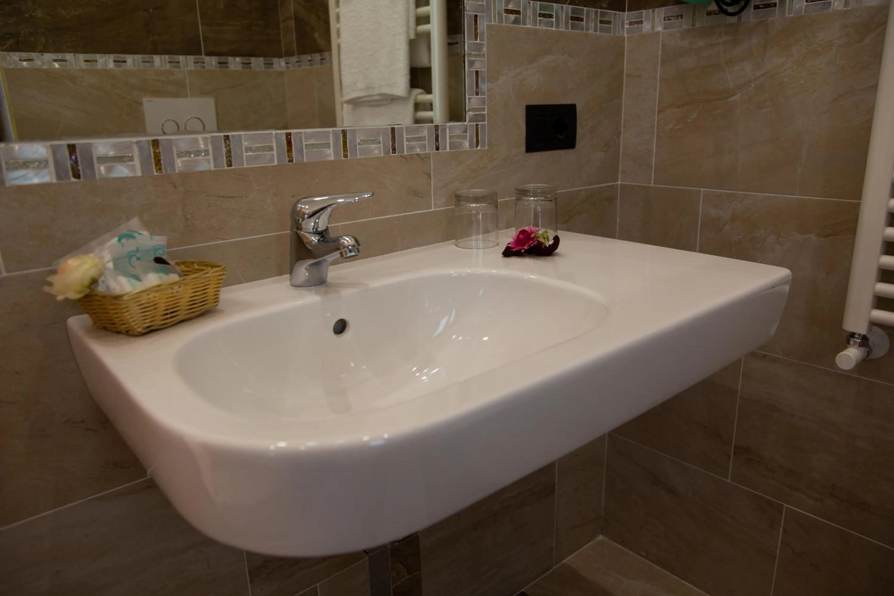 Shower in Villa Italia