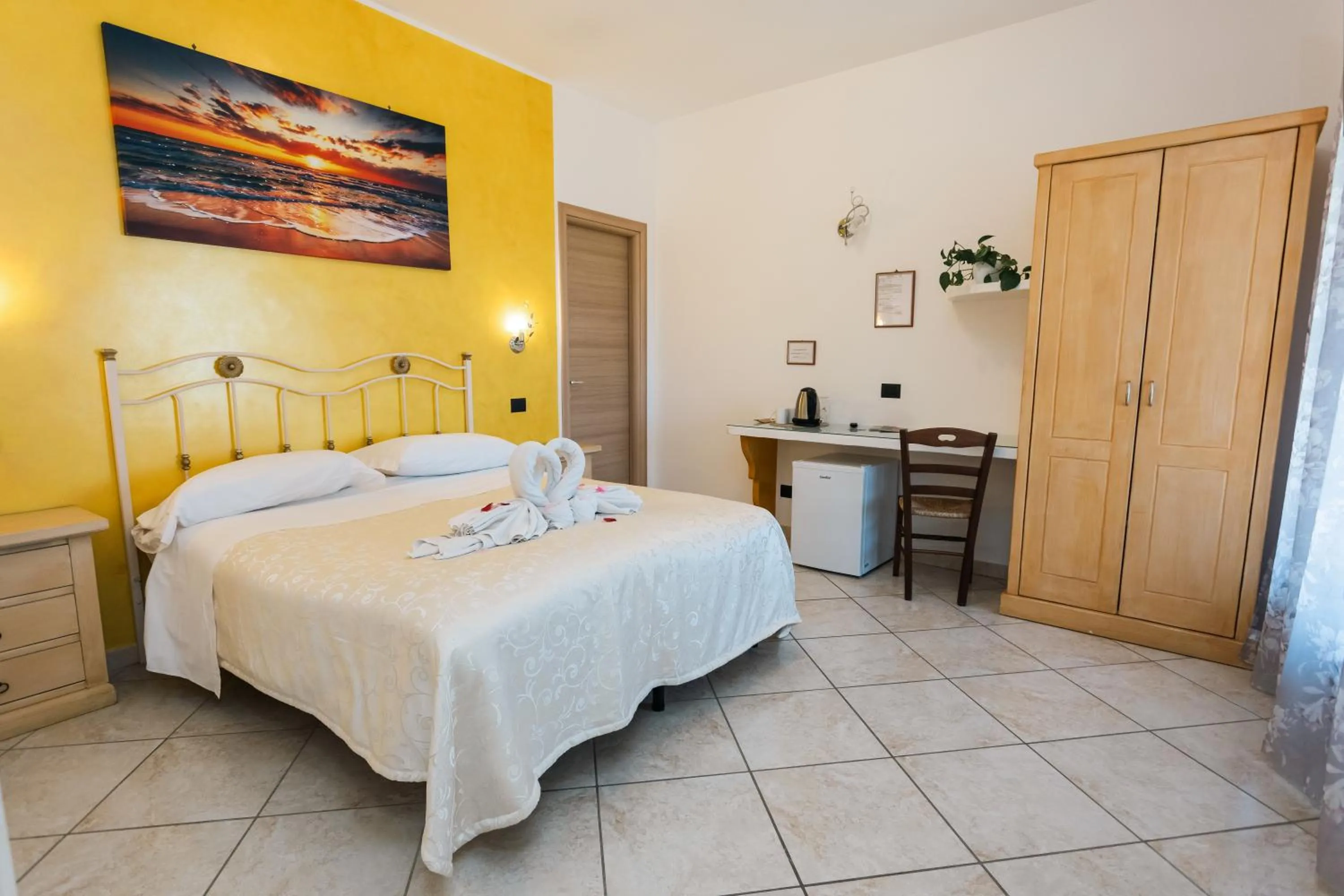 Bedroom, Bed in Villa Italia