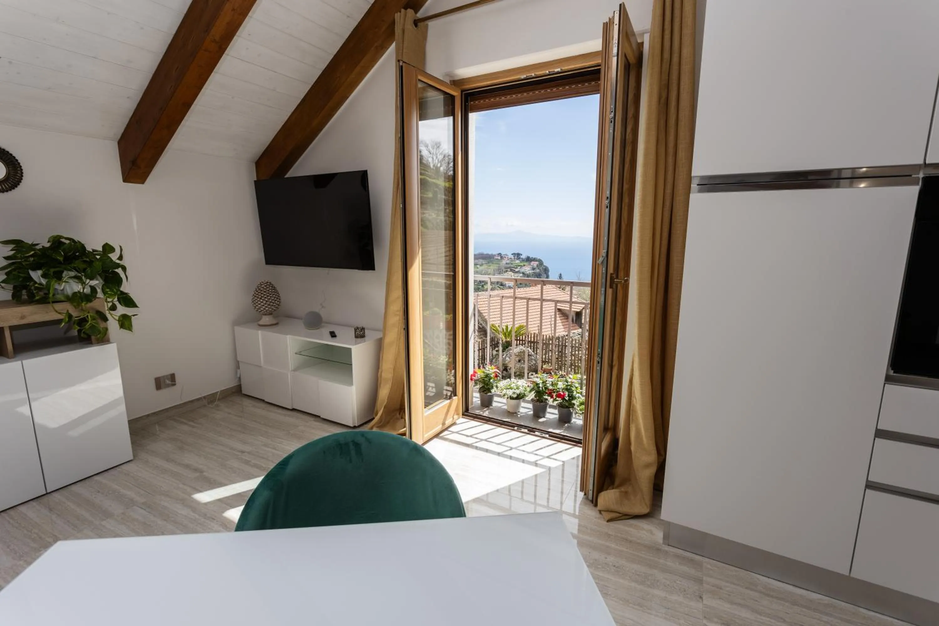 Natural landscape, Bed in Villa Italia