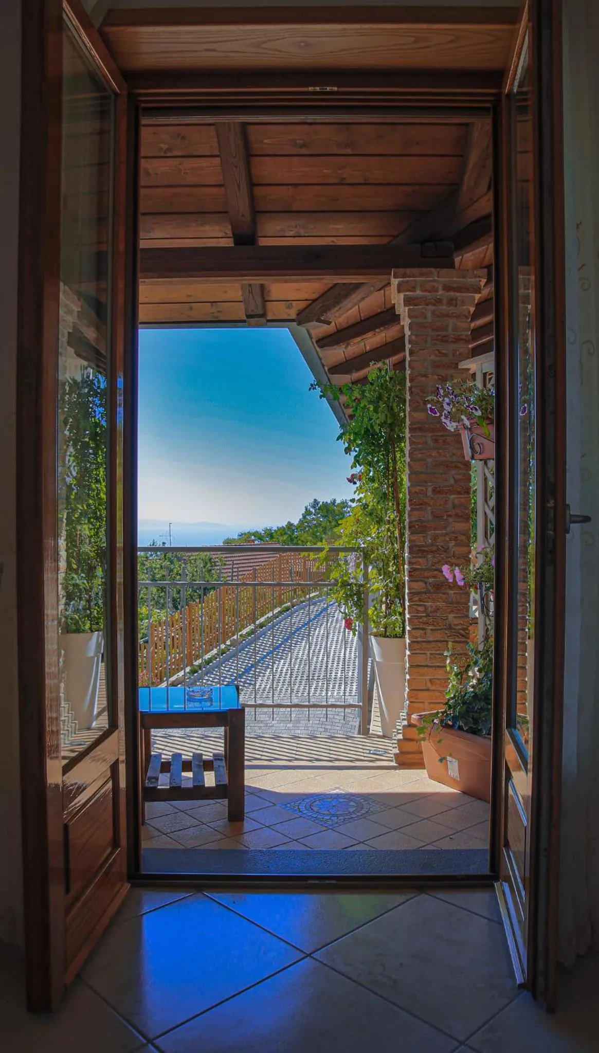 Balcony/Terrace in Villa Italia