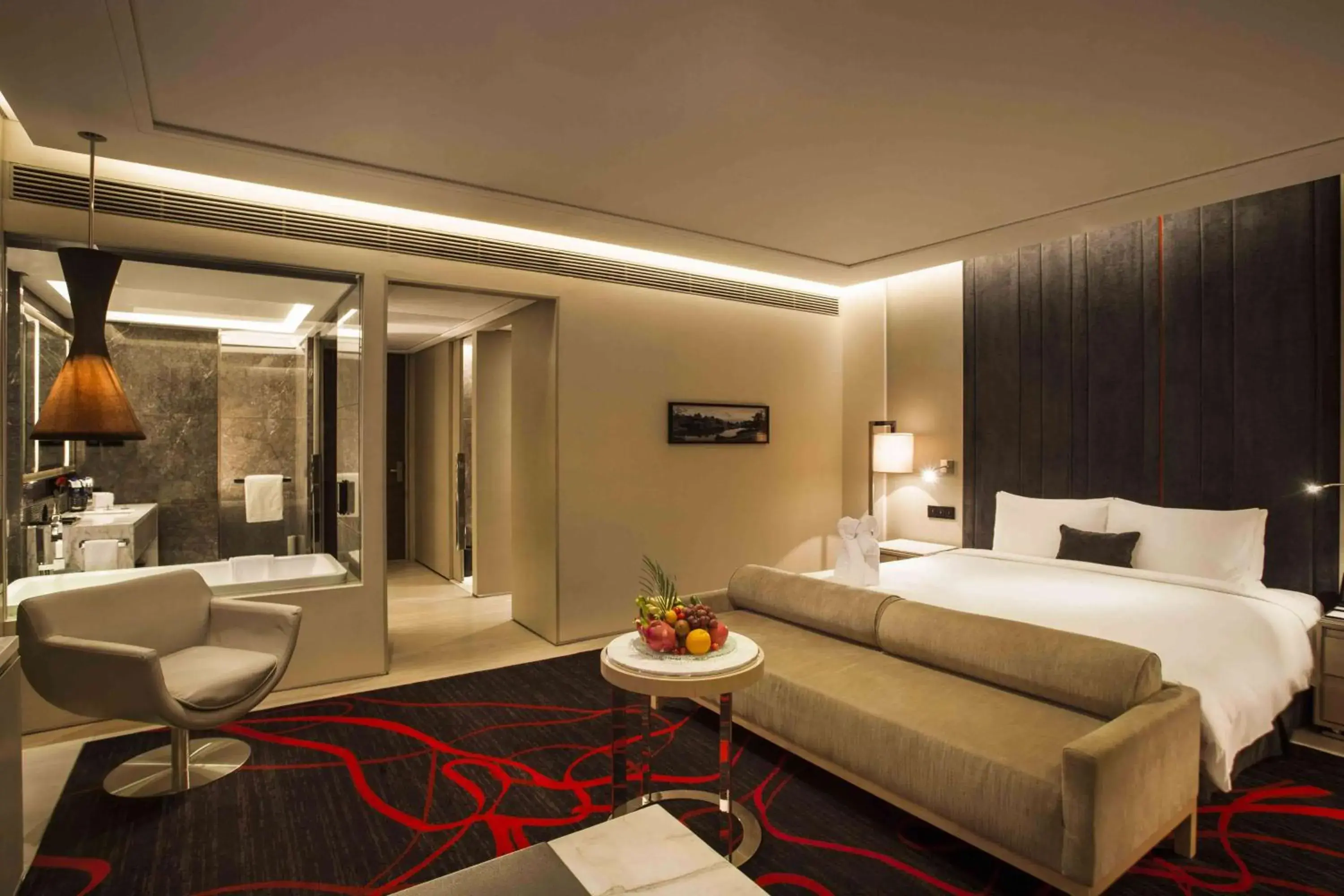 Photo of the whole room, Bed in Hilton Xi'an High-tech Zone Photo of the whole room, Bed in Hilton Xi'an High-tech Zone