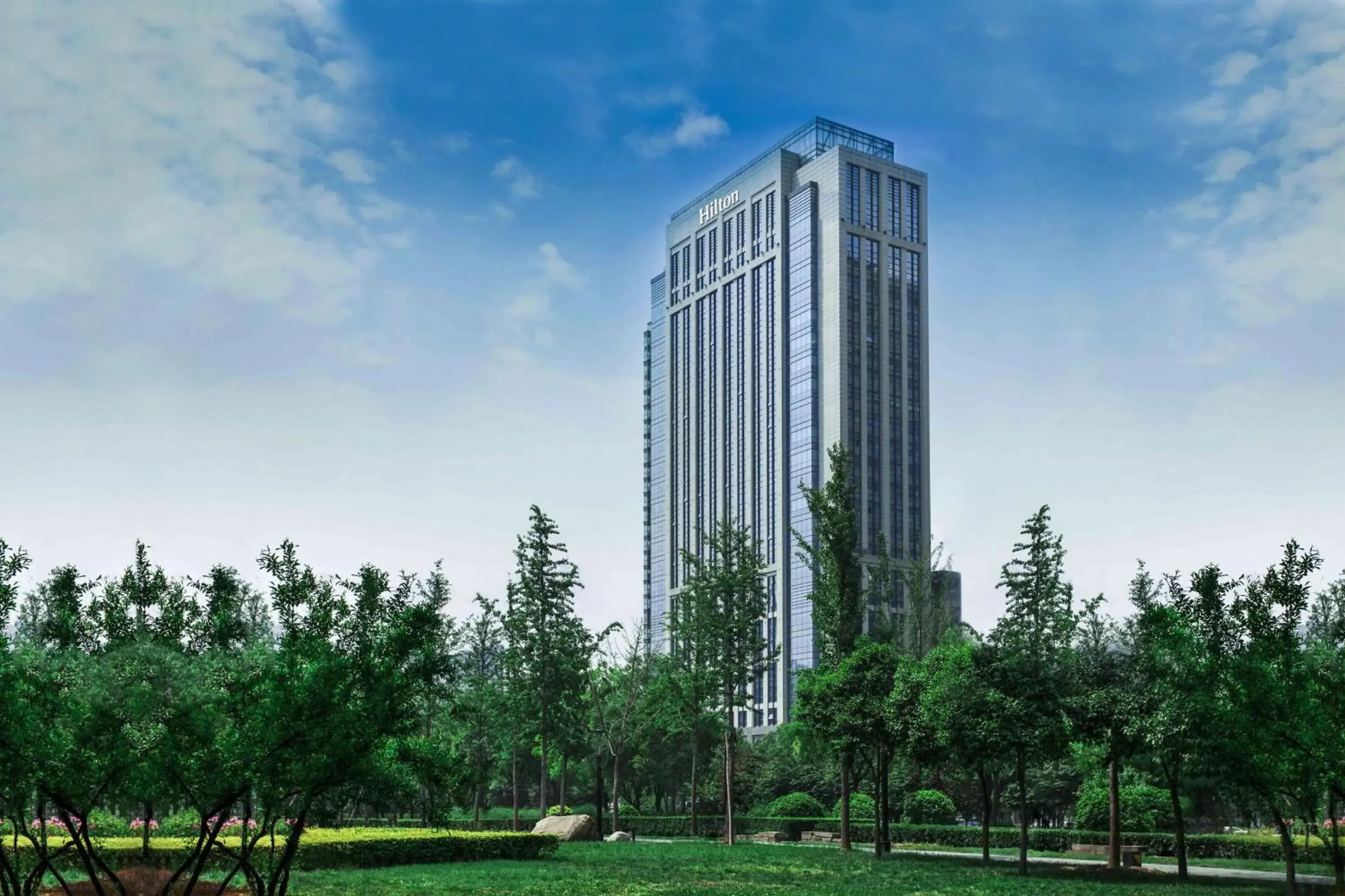 Property building in Hilton Xi'an High-tech Zone Property building in Hilton Xi'an High-tech Zone