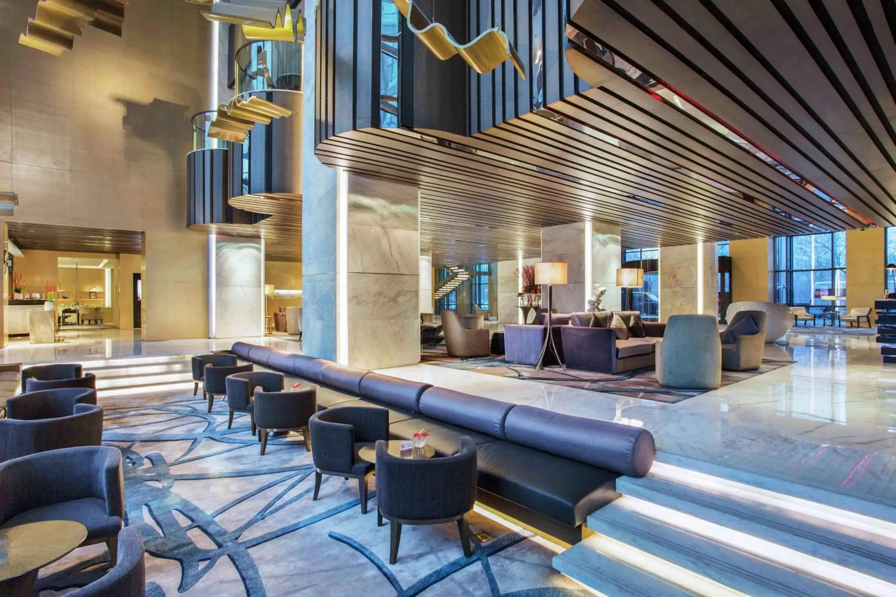 Lobby or reception in Hilton Xi'an High-tech Zone Lobby or reception in Hilton Xi'an High-tech Zone