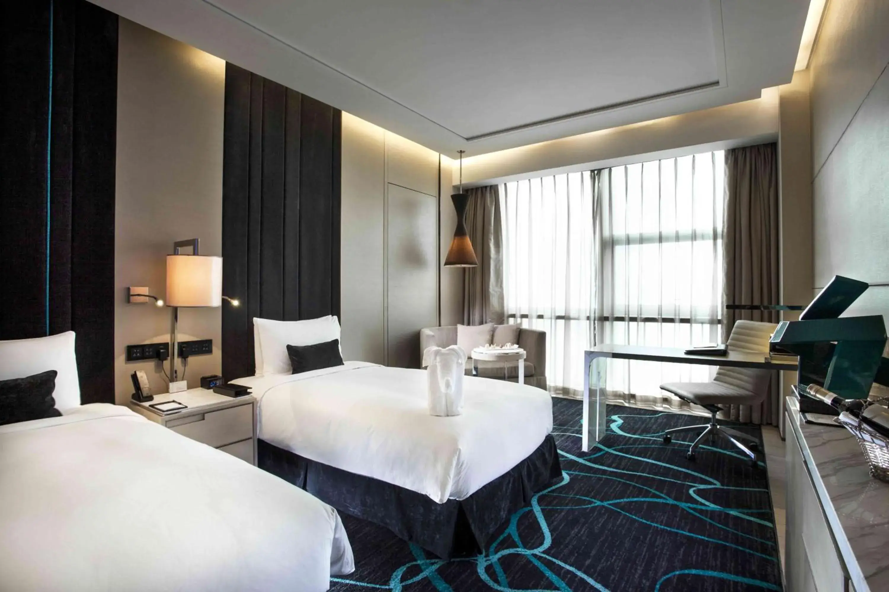 Bedroom, Bed in Hilton Xi'an High-tech Zone Bedroom, Bed in Hilton Xi'an High-tech Zone