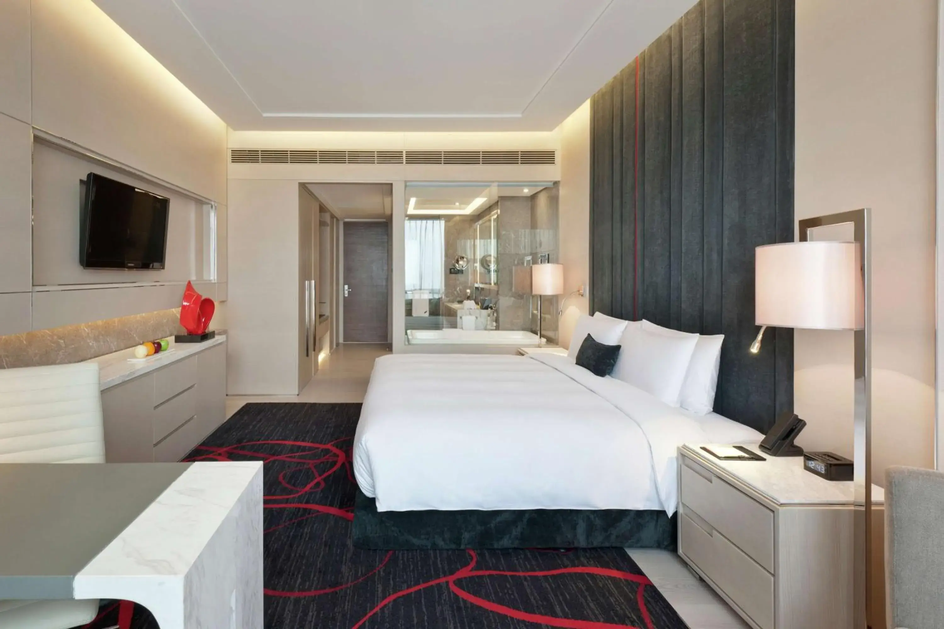 Bedroom, Bed in Hilton Xi'an High-tech Zone Bedroom, Bed in Hilton Xi'an High-tech Zone