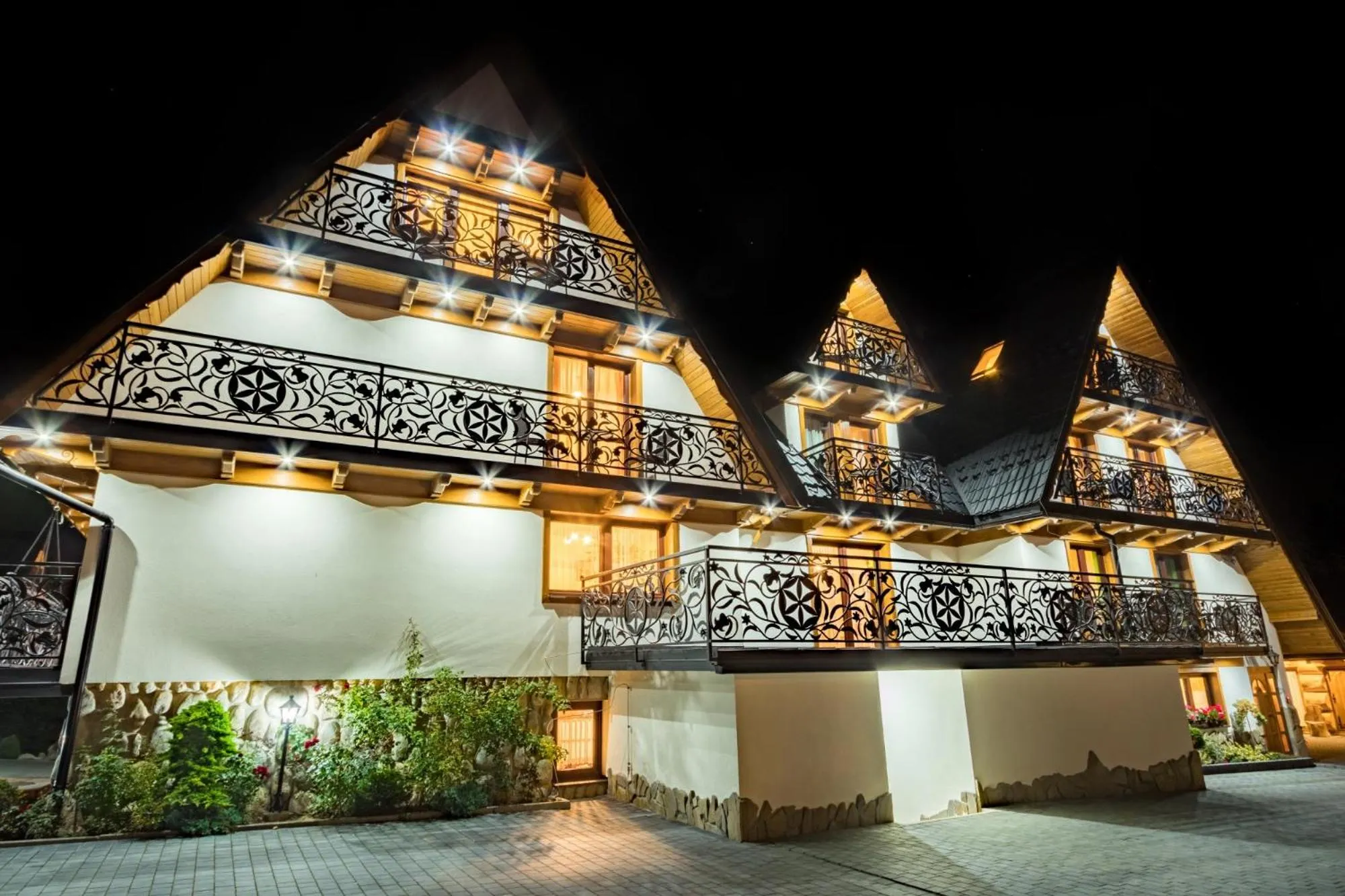 Property building in Leśny Dwór