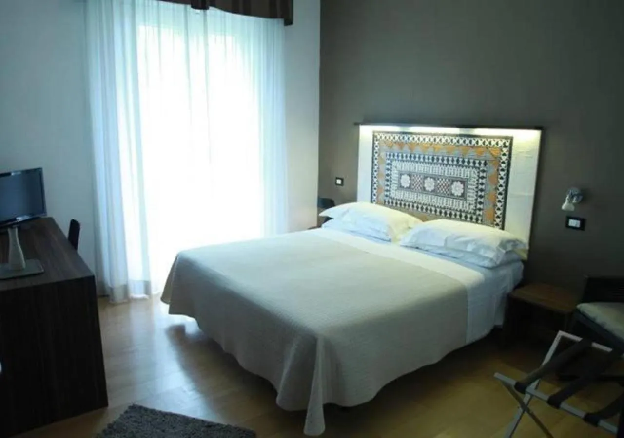 Bed in Hotel Bianca Vela