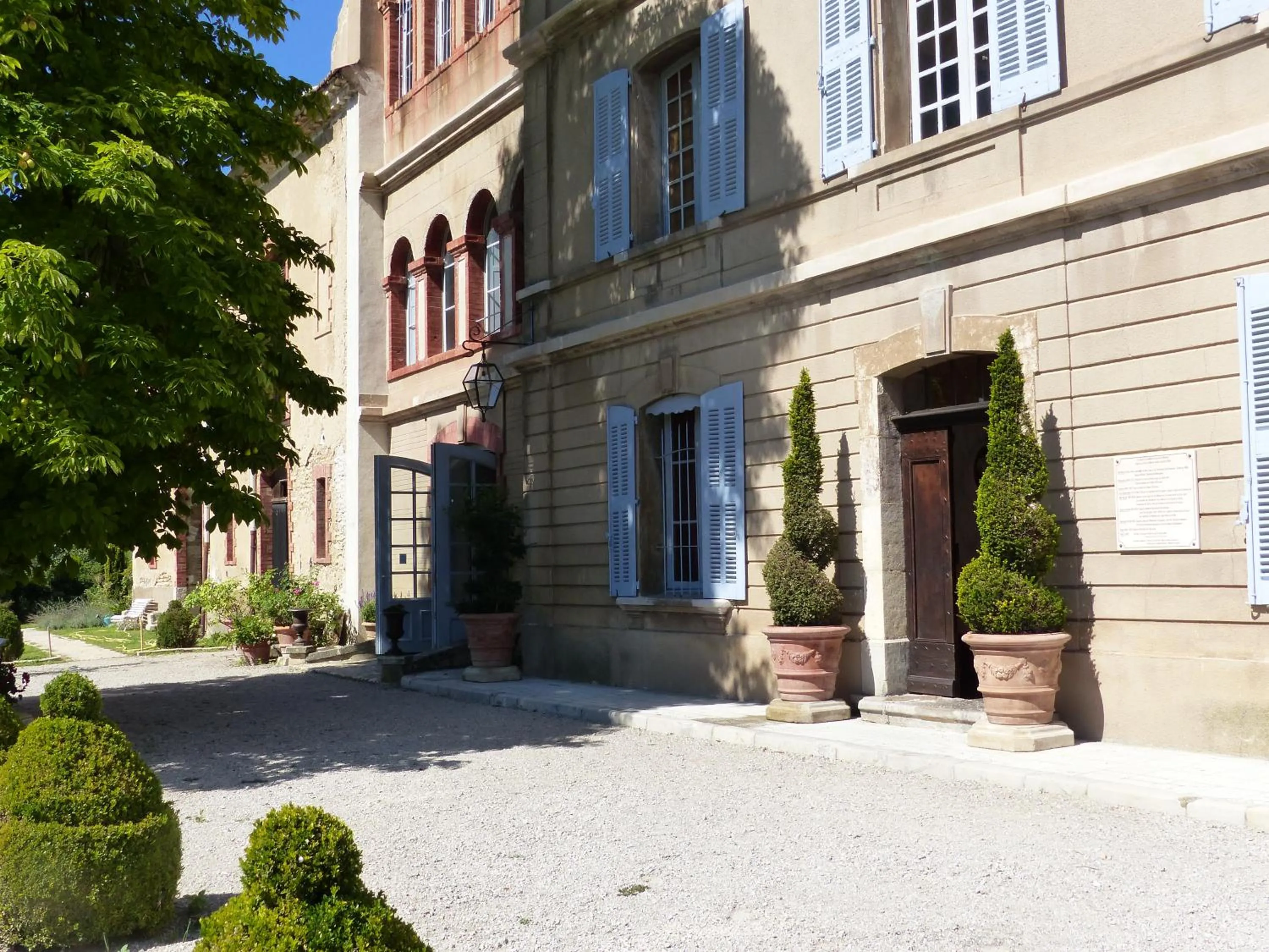 Facade/entrance in Château du Grand Jardin