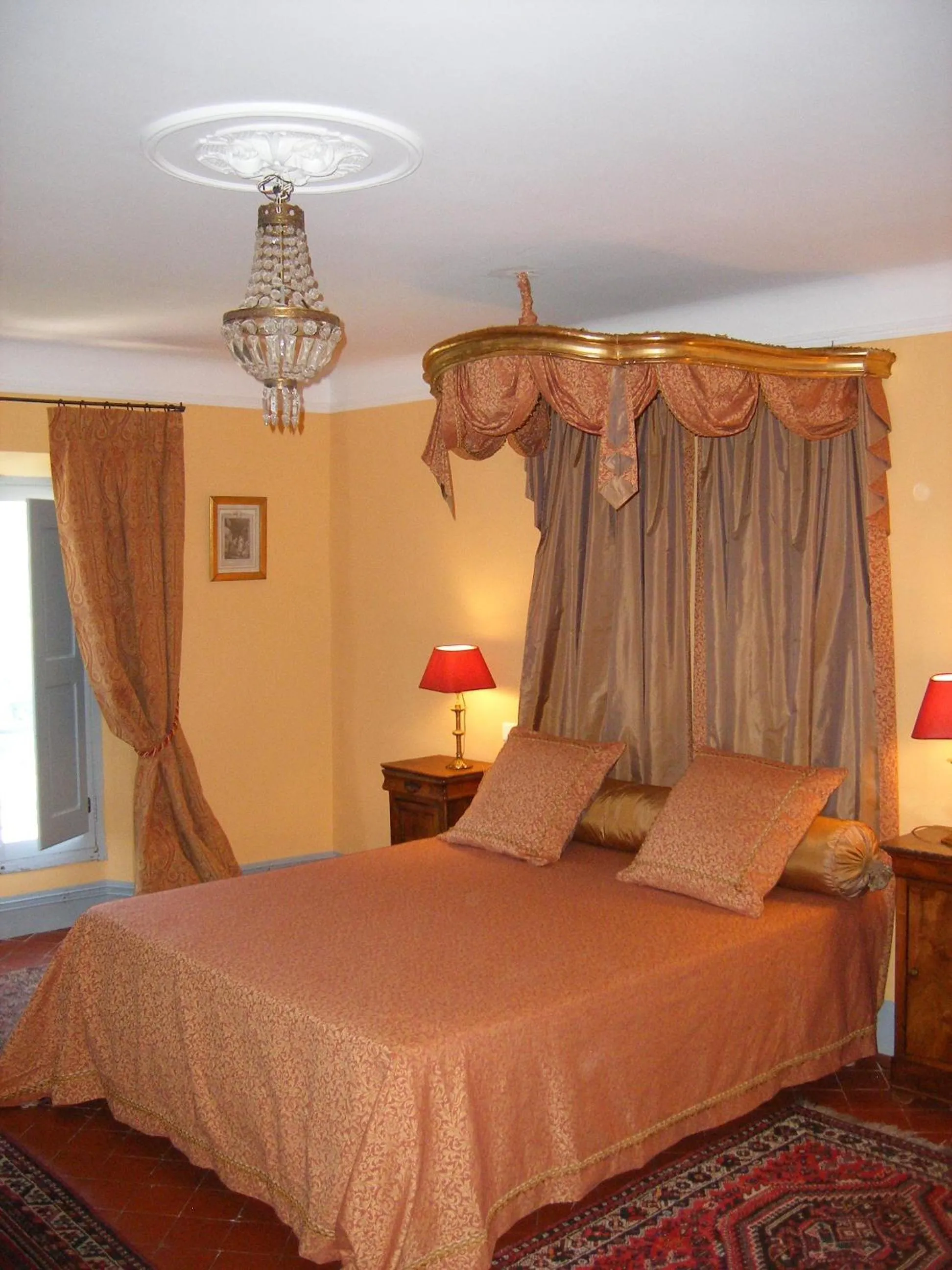 Bed in Château du Grand Jardin