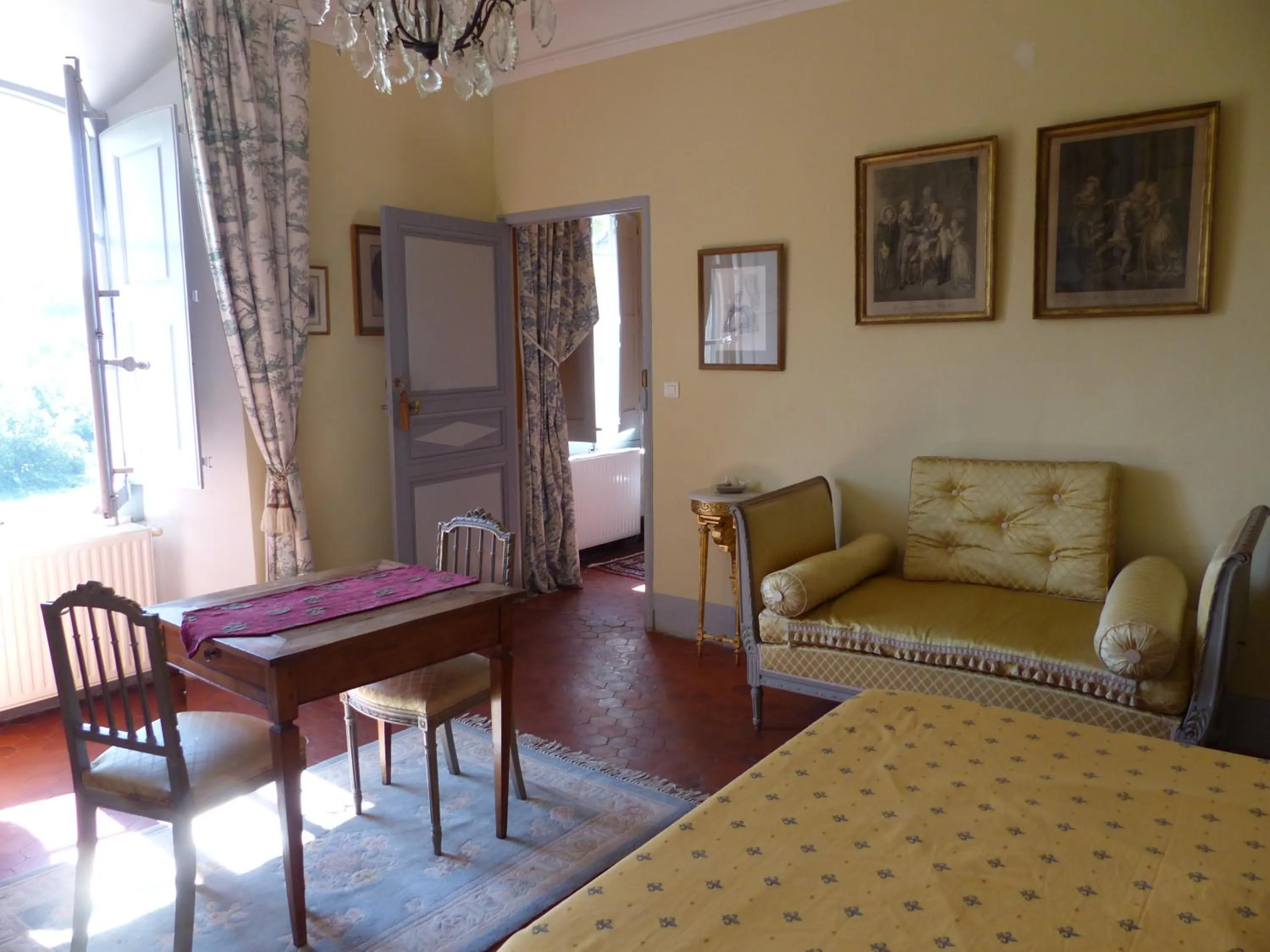Bedroom in Château du Grand Jardin