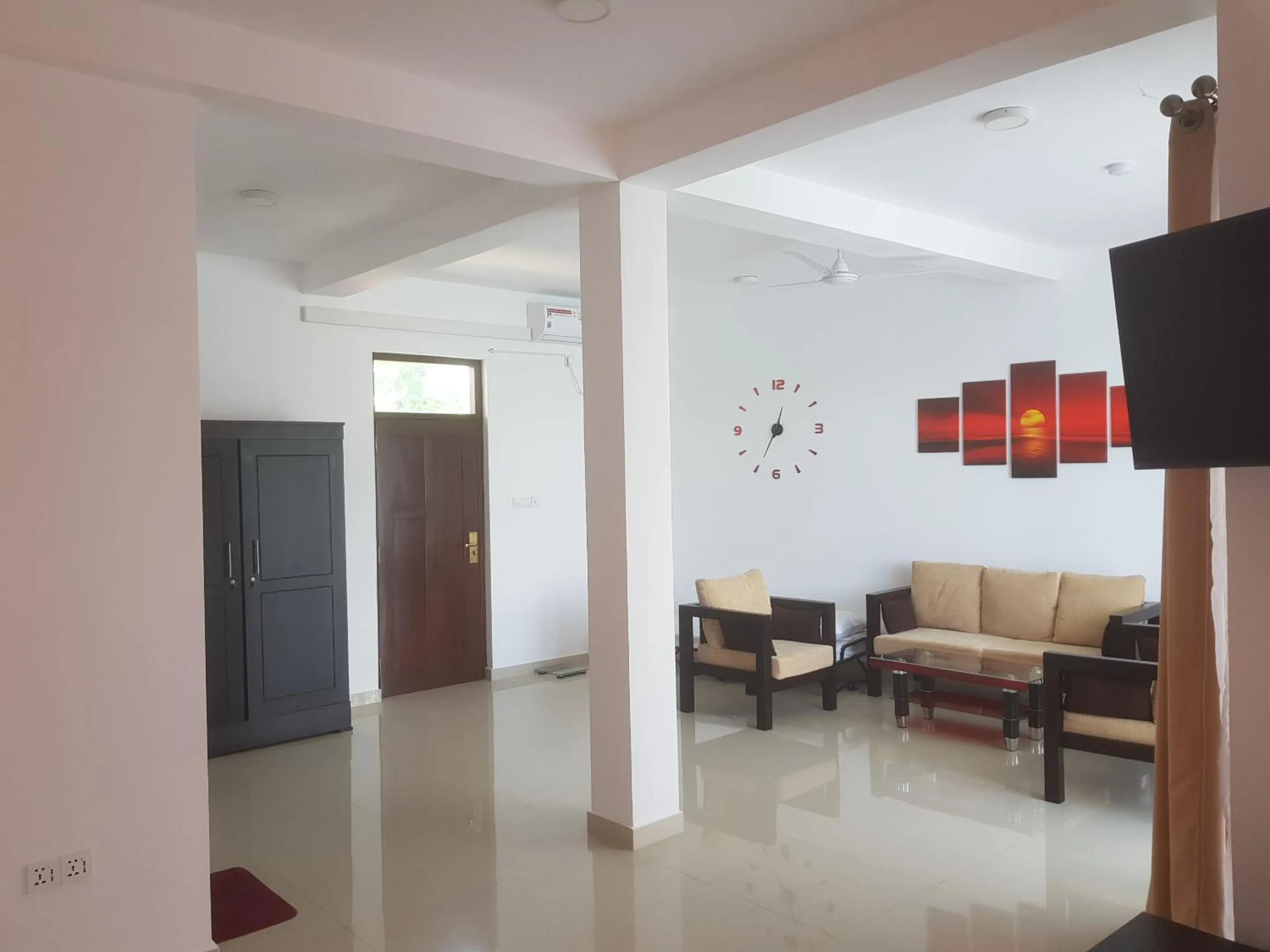 Living room in Amber House Lanka