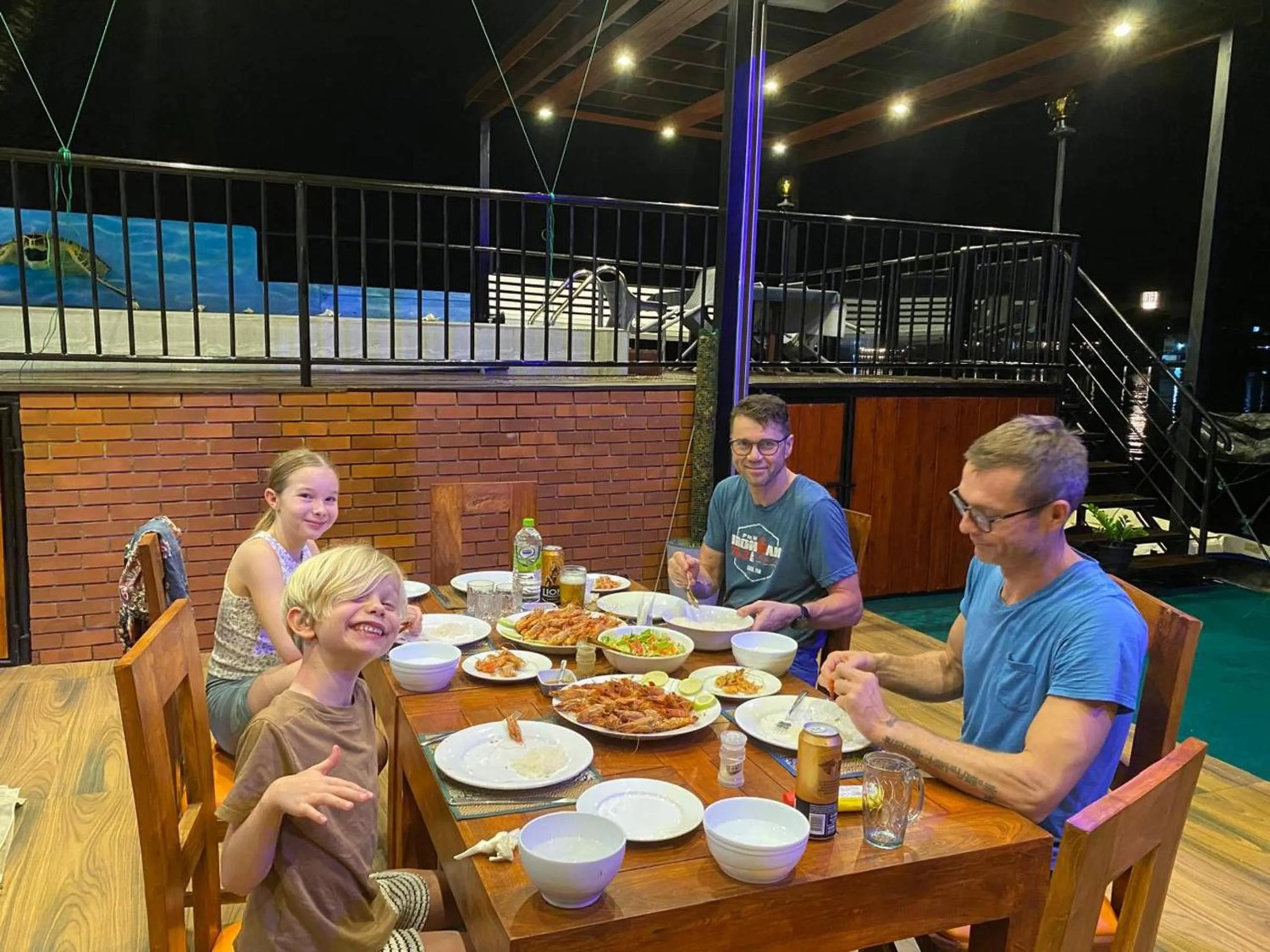 Food and drinks in Amber House Lanka