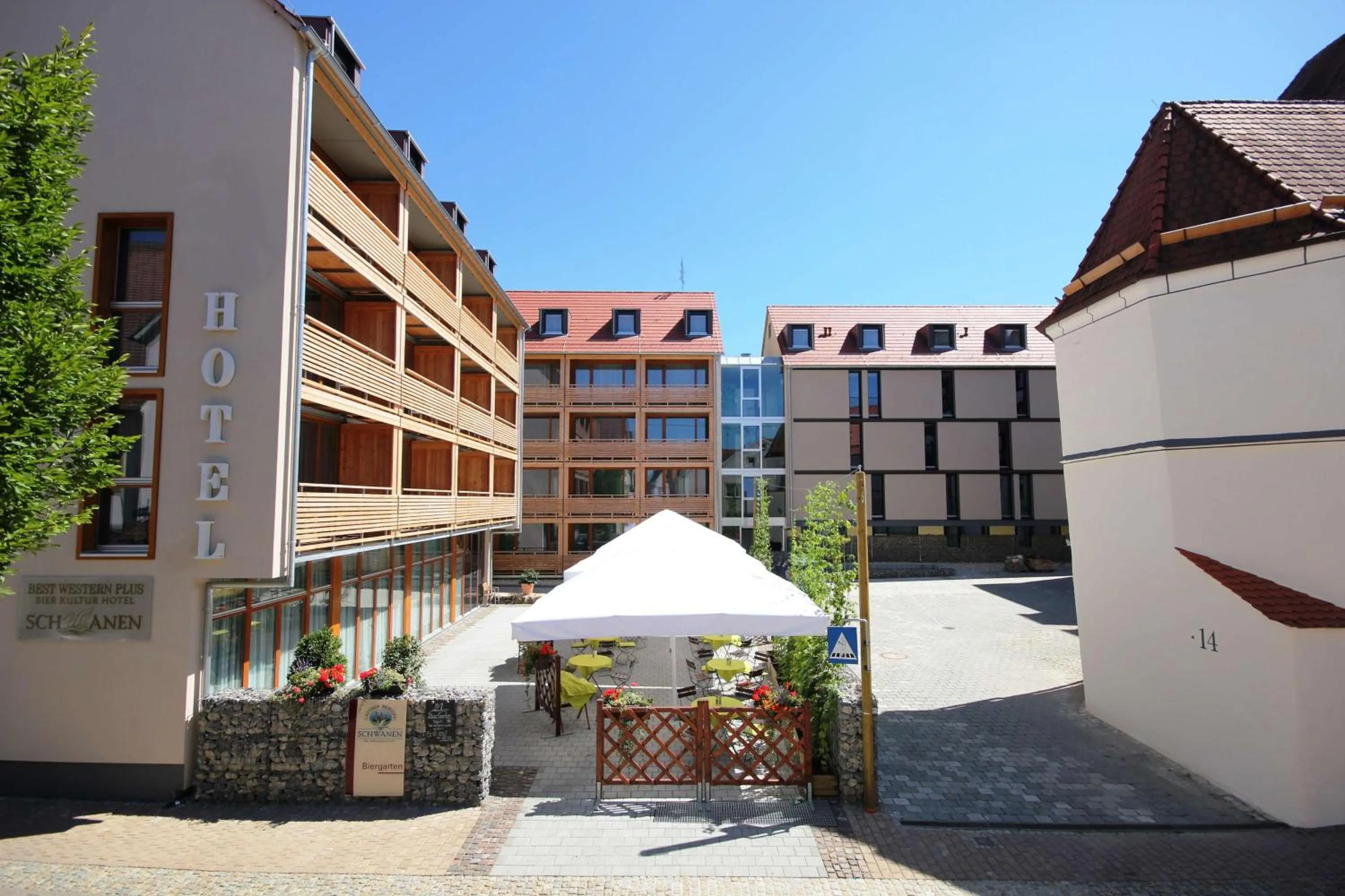 Property building in Best Western Plus BierKulturHotel Schwanen