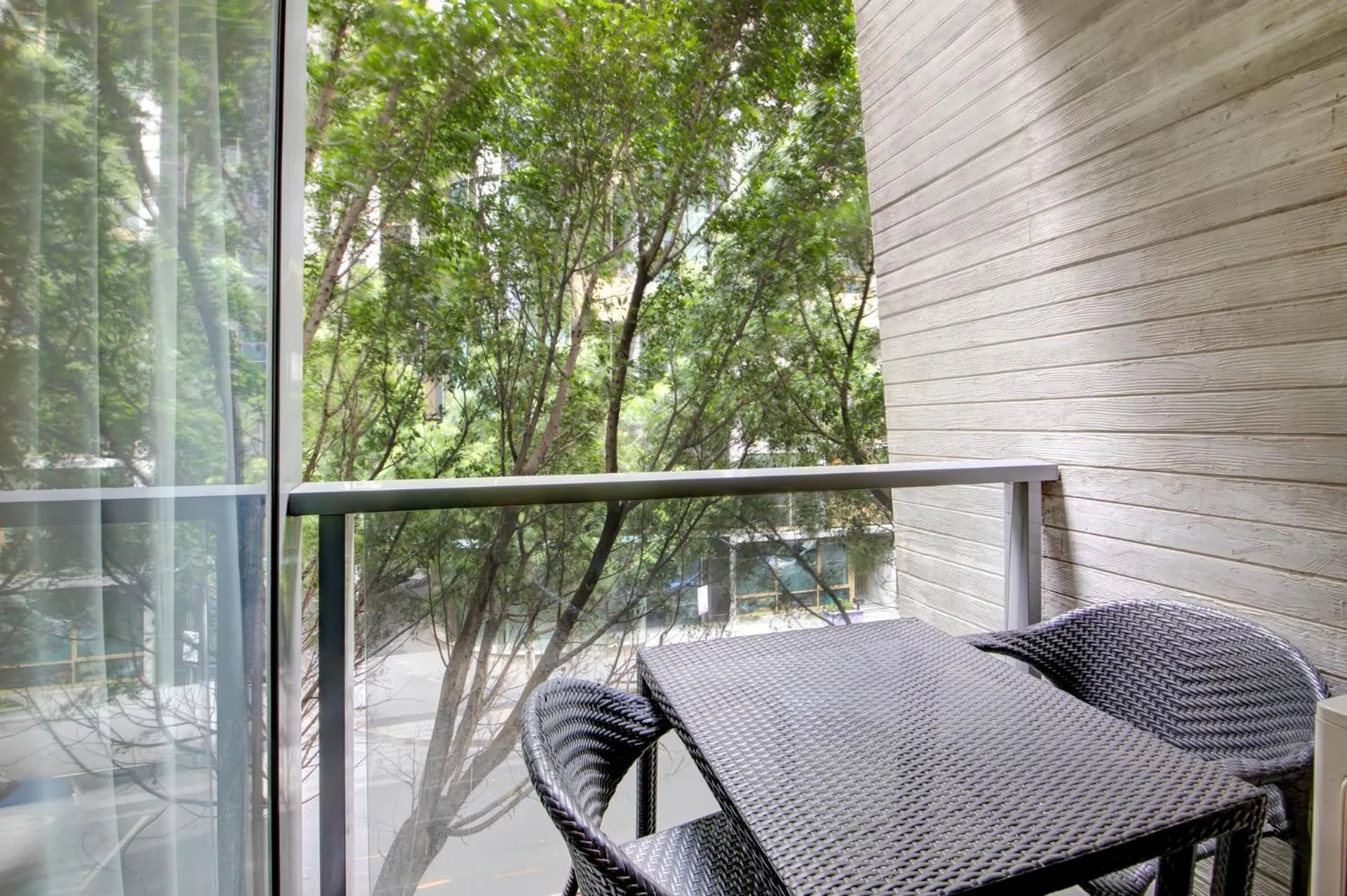 Balcony/Terrace in The Sebel Residences Melbourne Docklands Serviced Apartments