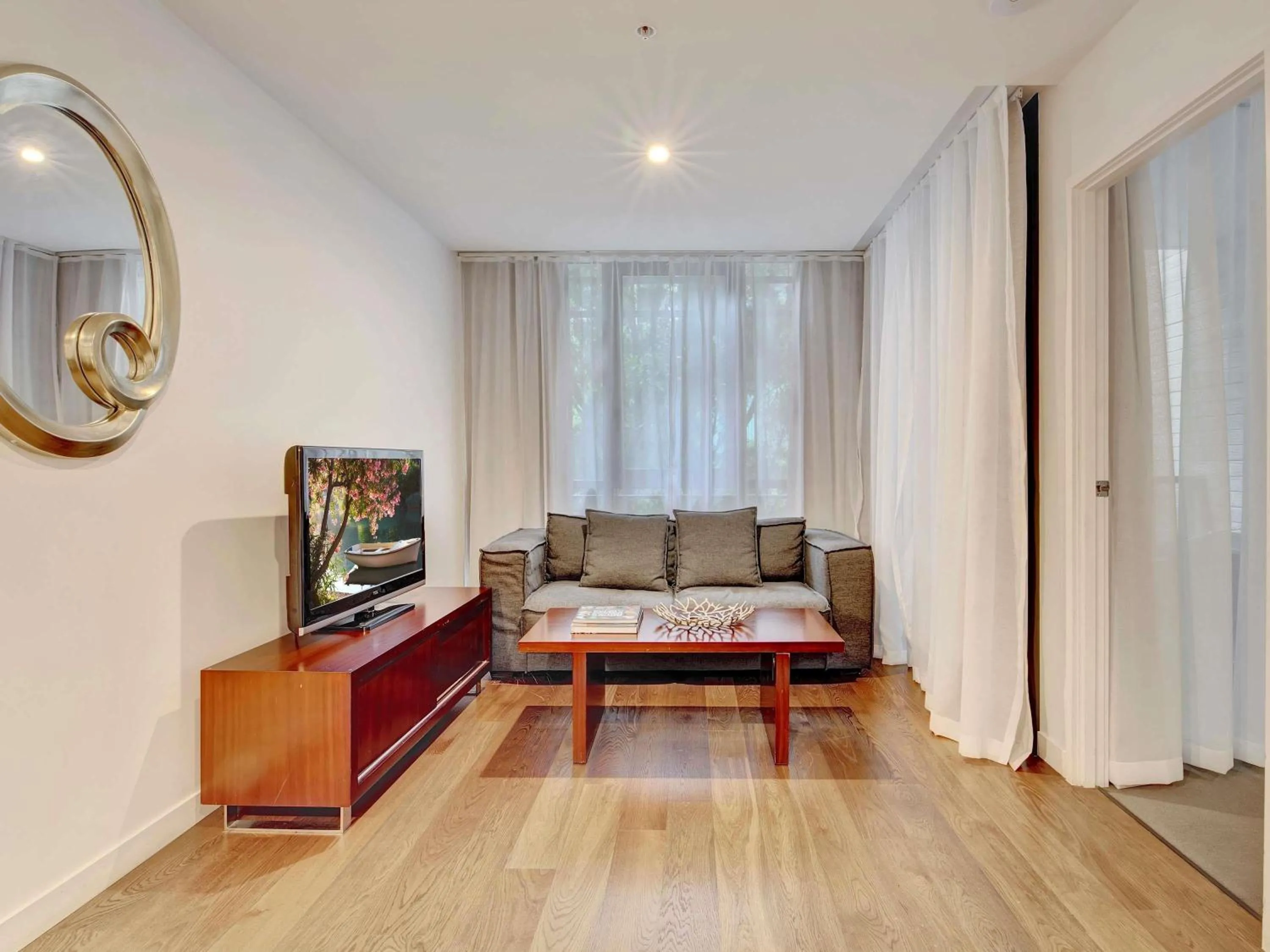 Bedroom in The Sebel Residences Melbourne Docklands Serviced Apartments