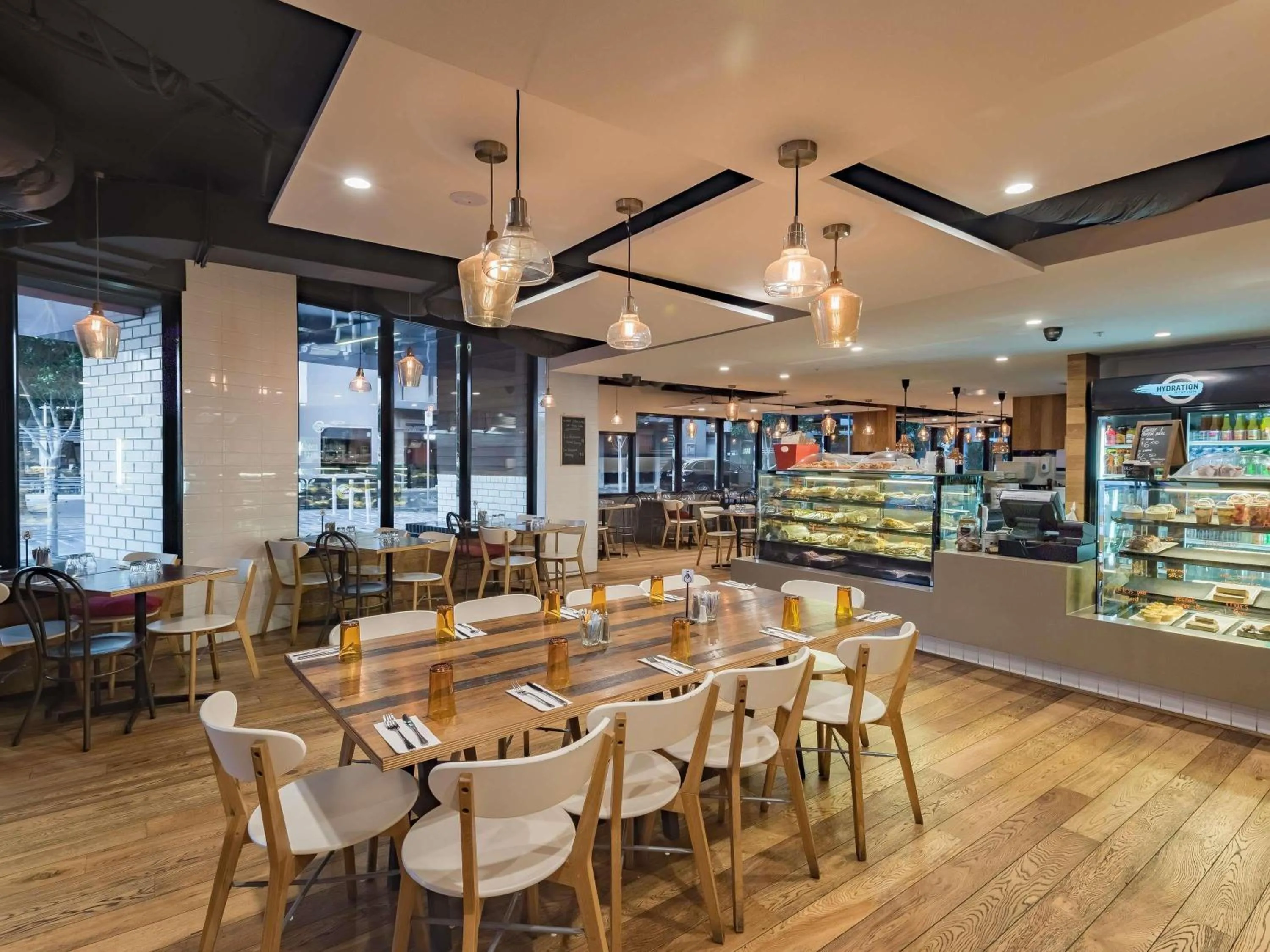 Restaurant/places to eat in The Sebel Residences Melbourne Docklands Serviced Apartments