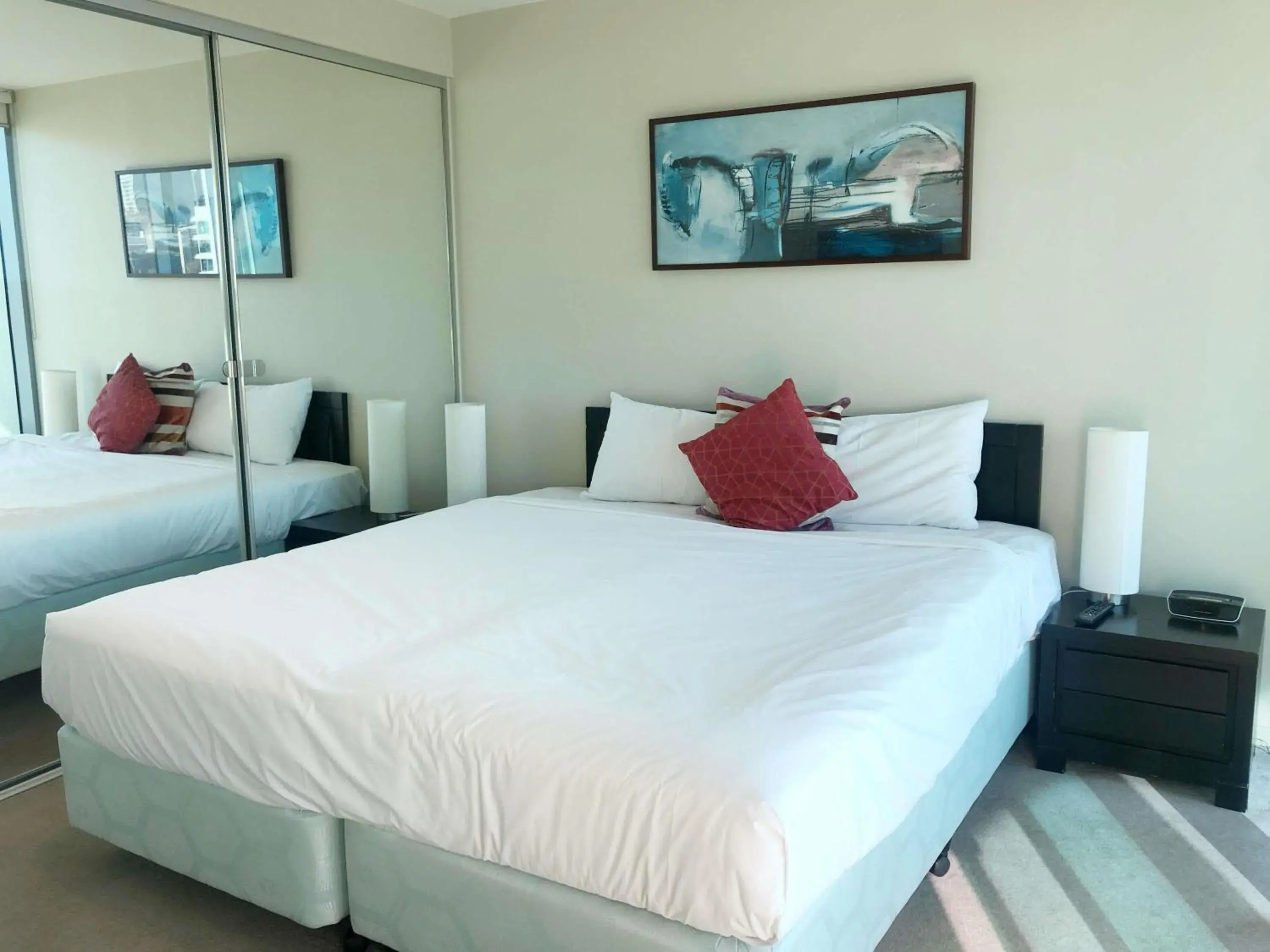 Bedroom, Bed in The Sebel Residences Melbourne Docklands Serviced Apartments Bedroom, Bed in The Sebel Residences Melbourne Docklands Serviced Apartments