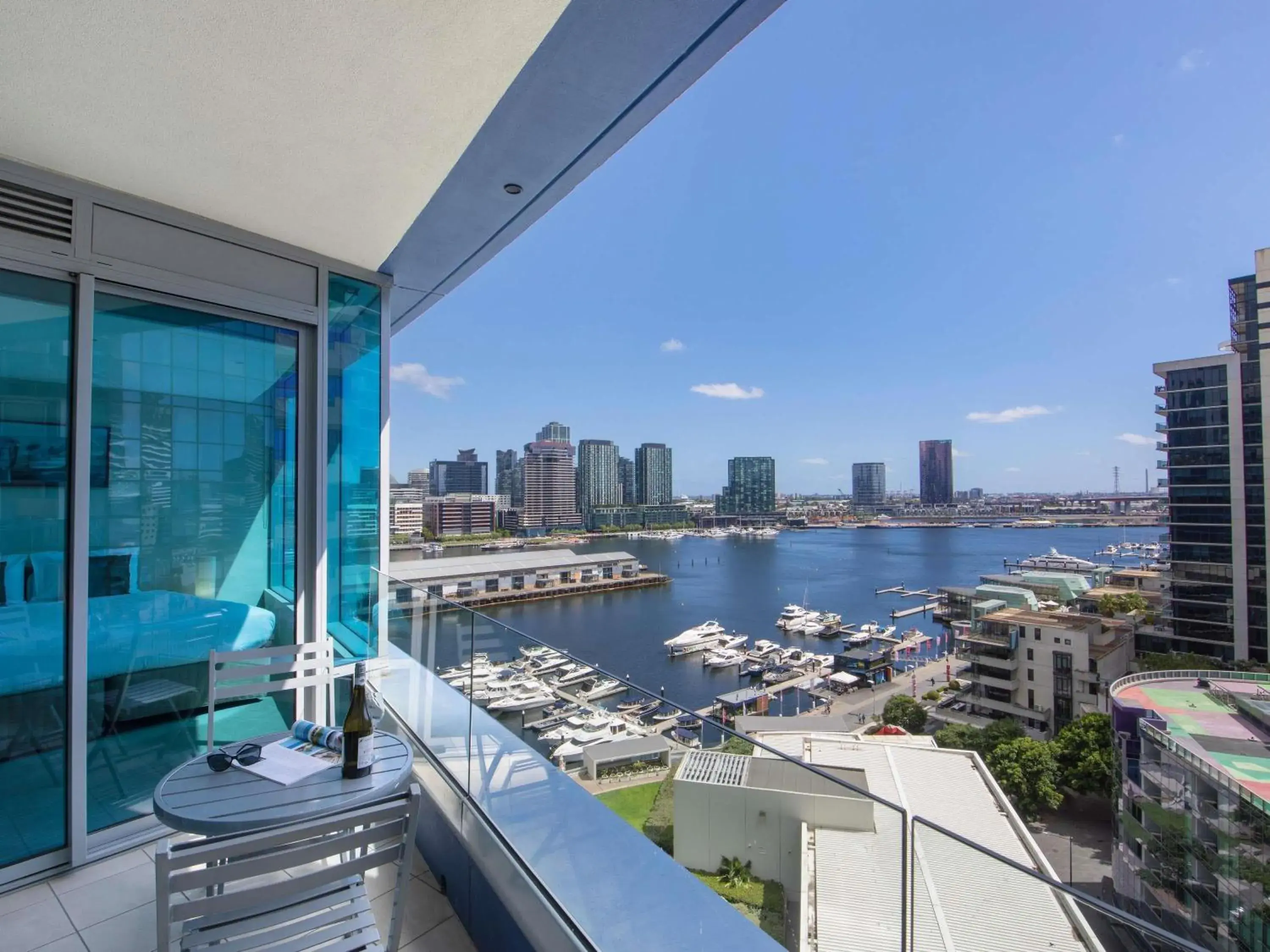 Bedroom in The Sebel Residences Melbourne Docklands Serviced Apartments Bedroom in The Sebel Residences Melbourne Docklands Serviced Apartments
