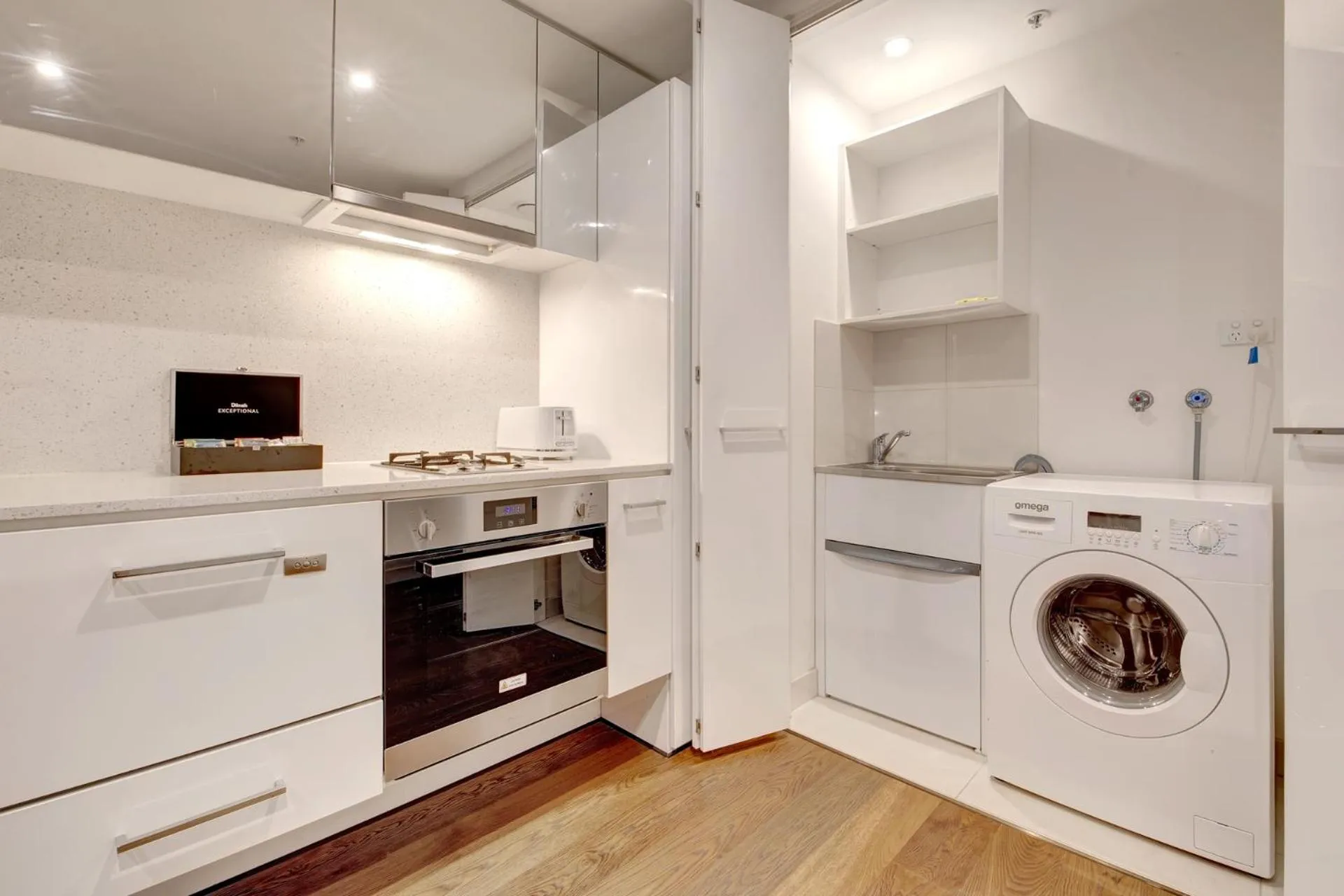 laundry in The Sebel Residences Melbourne Docklands Serviced Apartments