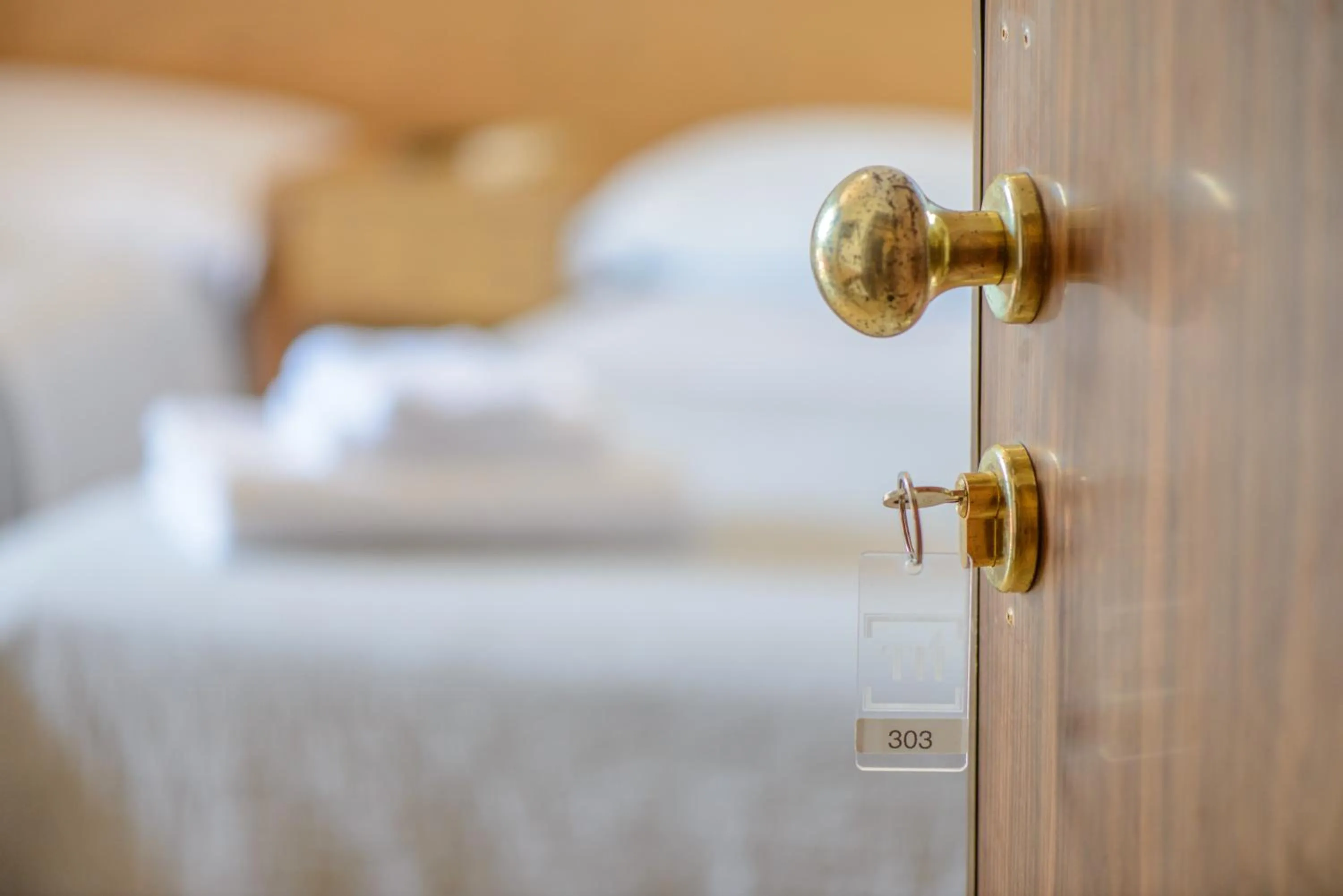 Bed in Hotel Avana Mare