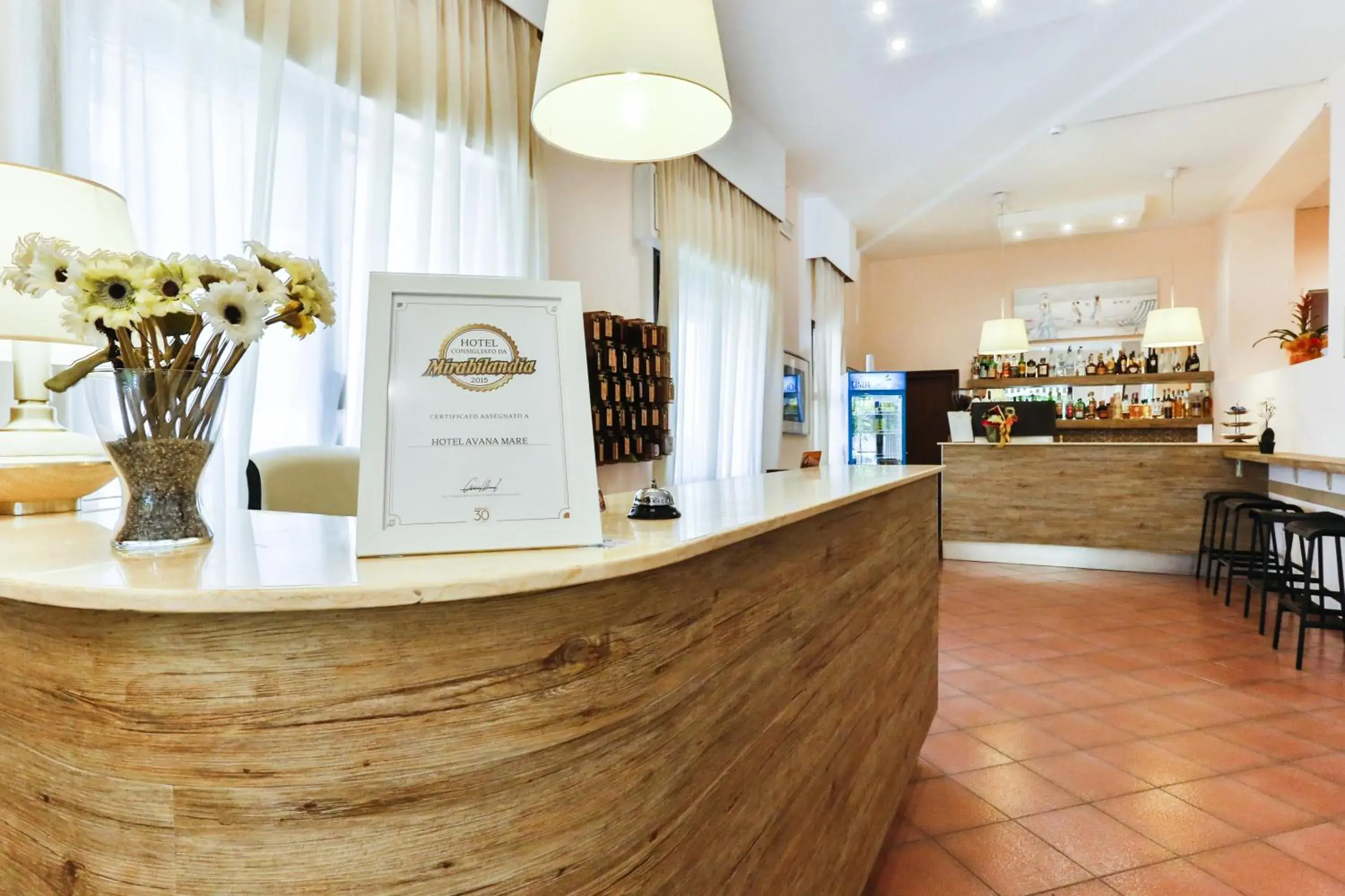 Lobby or reception in Hotel Avana Mare Lobby or reception in Hotel Avana Mare