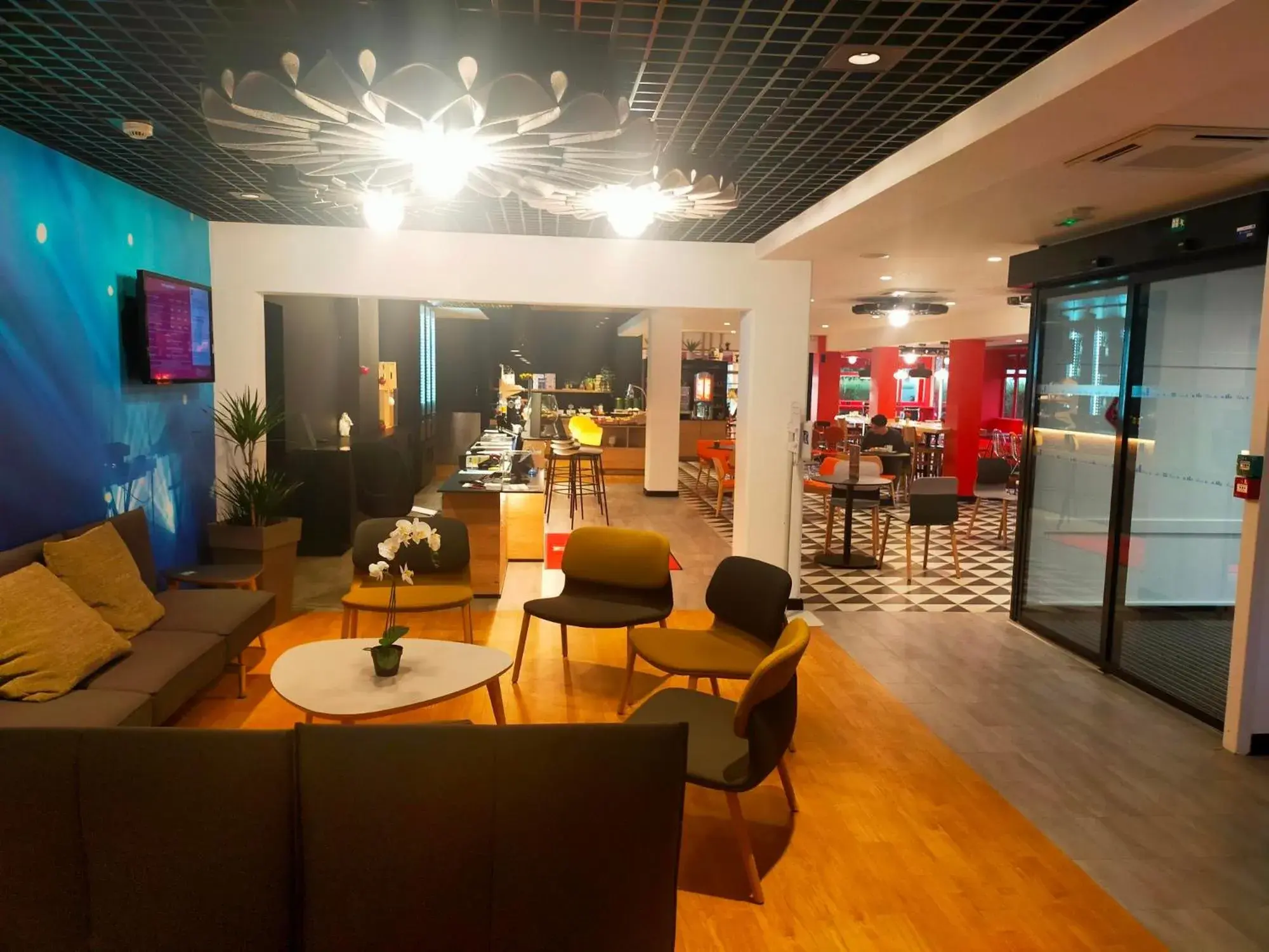 Lobby or reception in ibis Strasbourg Sud La Vigie Lobby or reception in ibis Strasbourg Sud La Vigie