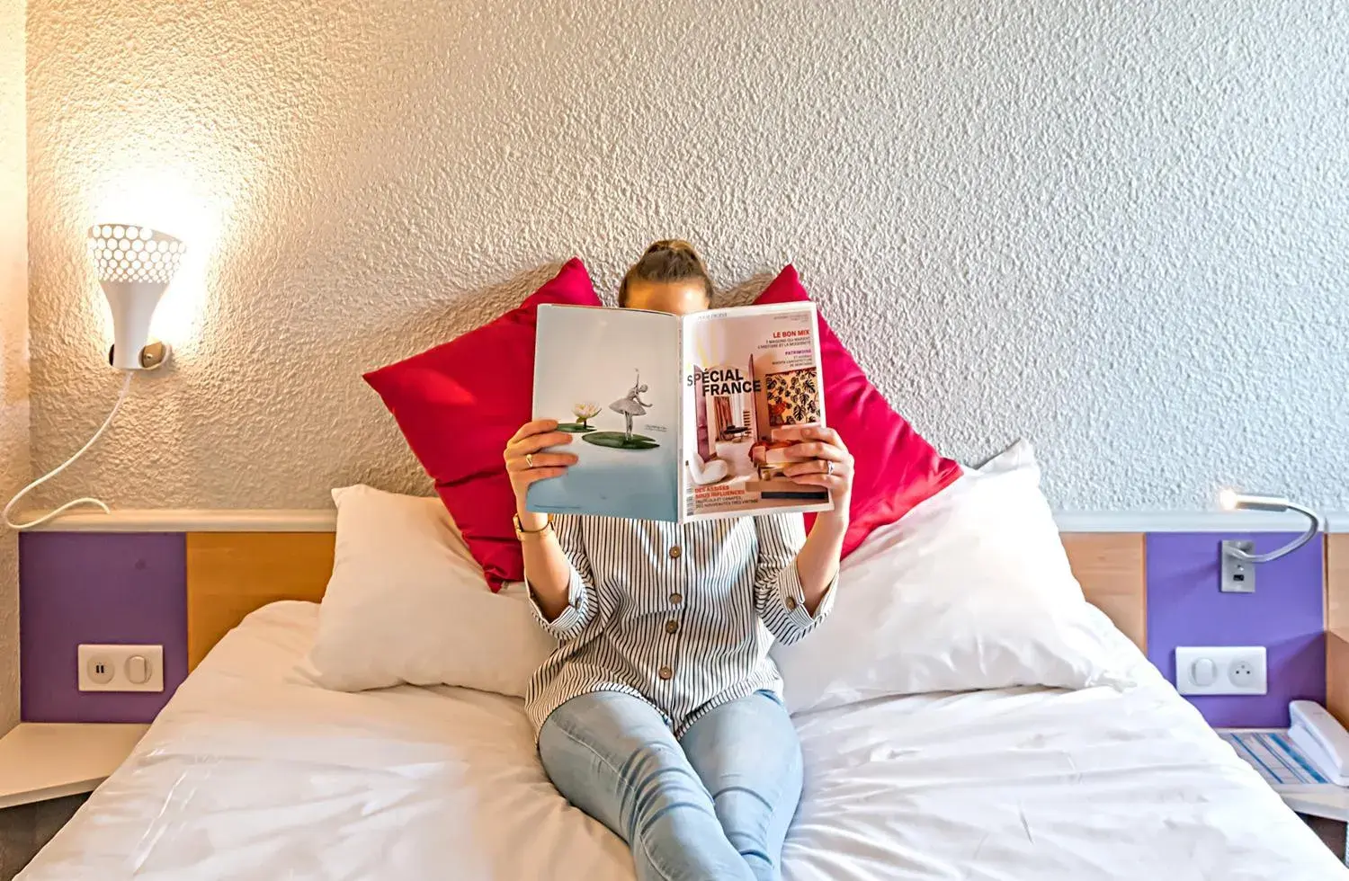 Bed in ibis Strasbourg Sud La Vigie Bed in ibis Strasbourg Sud La Vigie