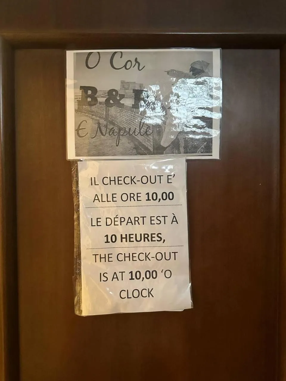 B&B O' Core e Napule