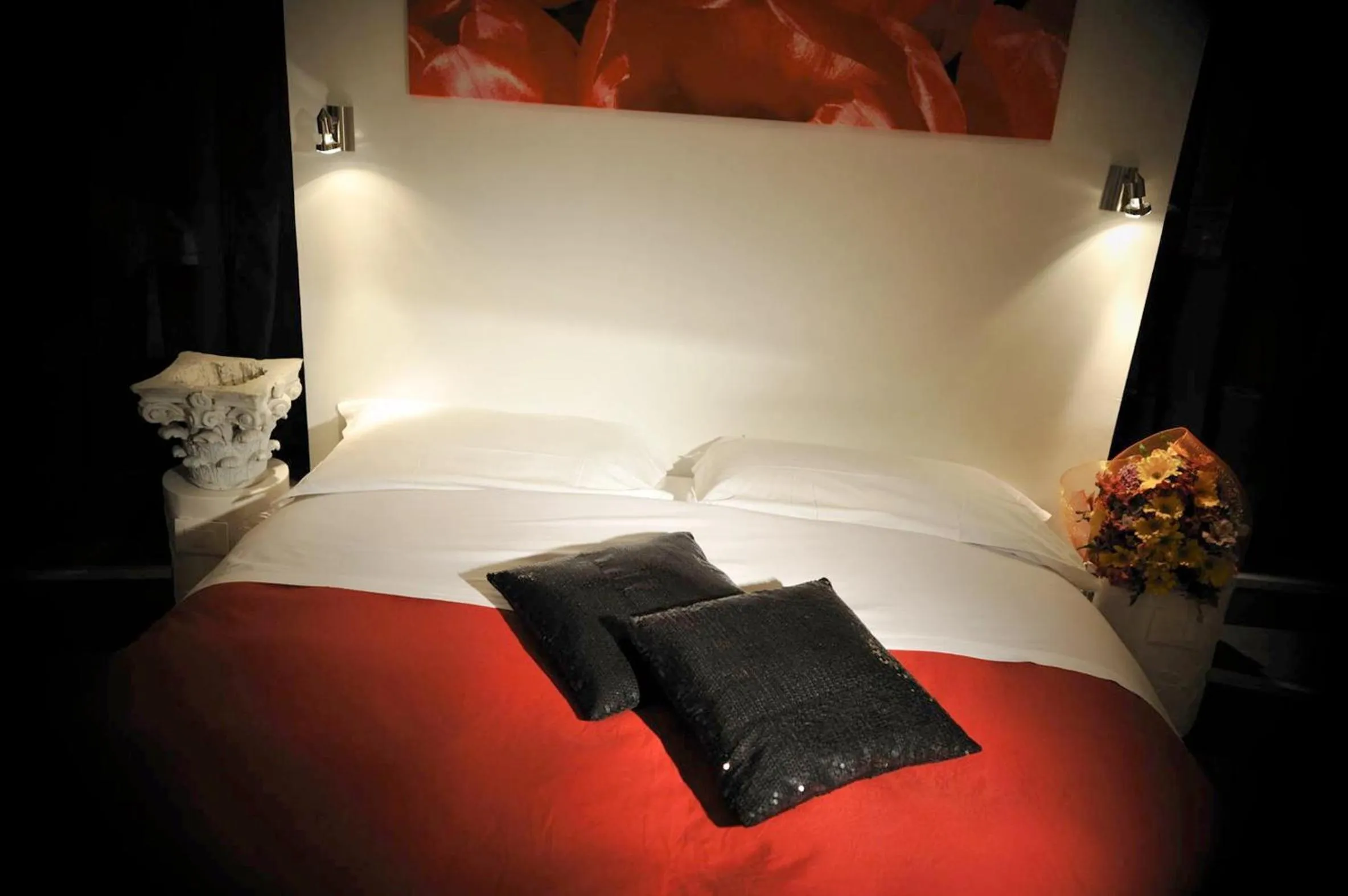 Bed in Caesar's Rooms