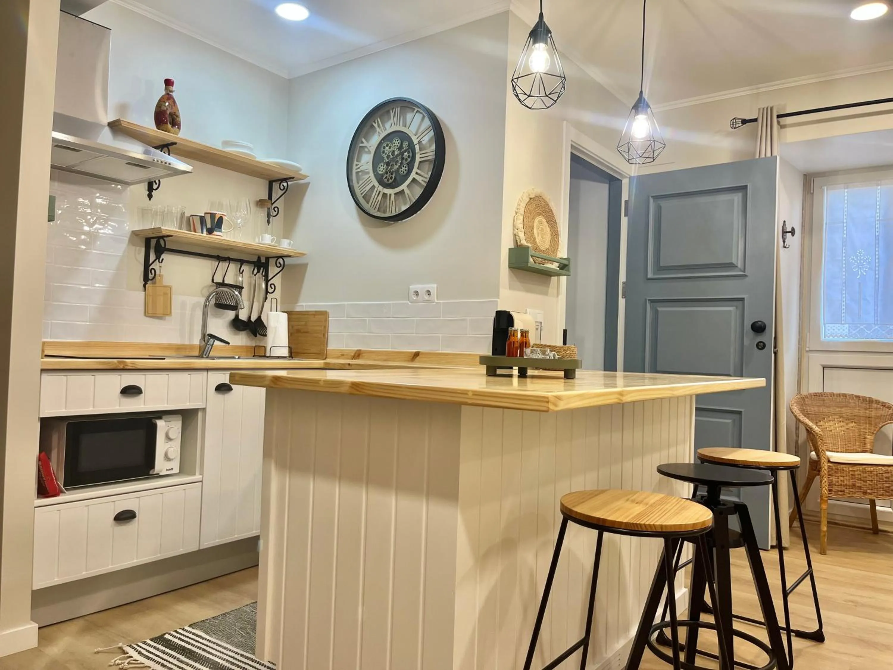 Kitchen or kitchenette in Cafofos da Zeta