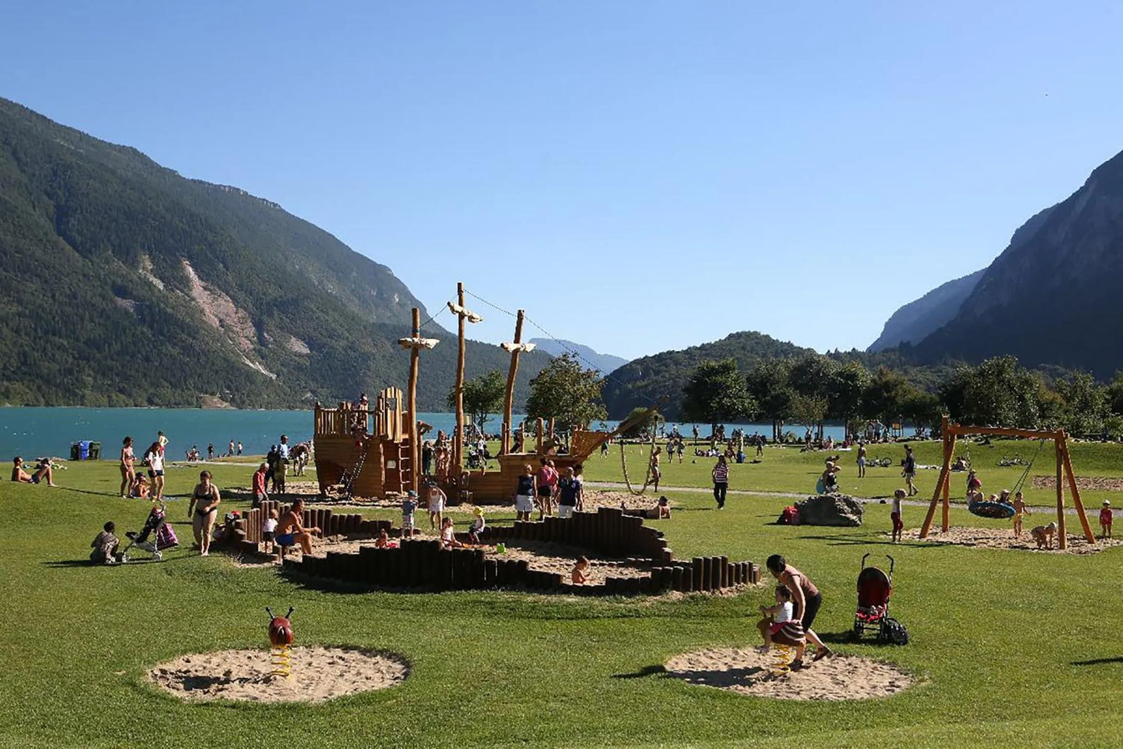 Beach in Hotel Olympia