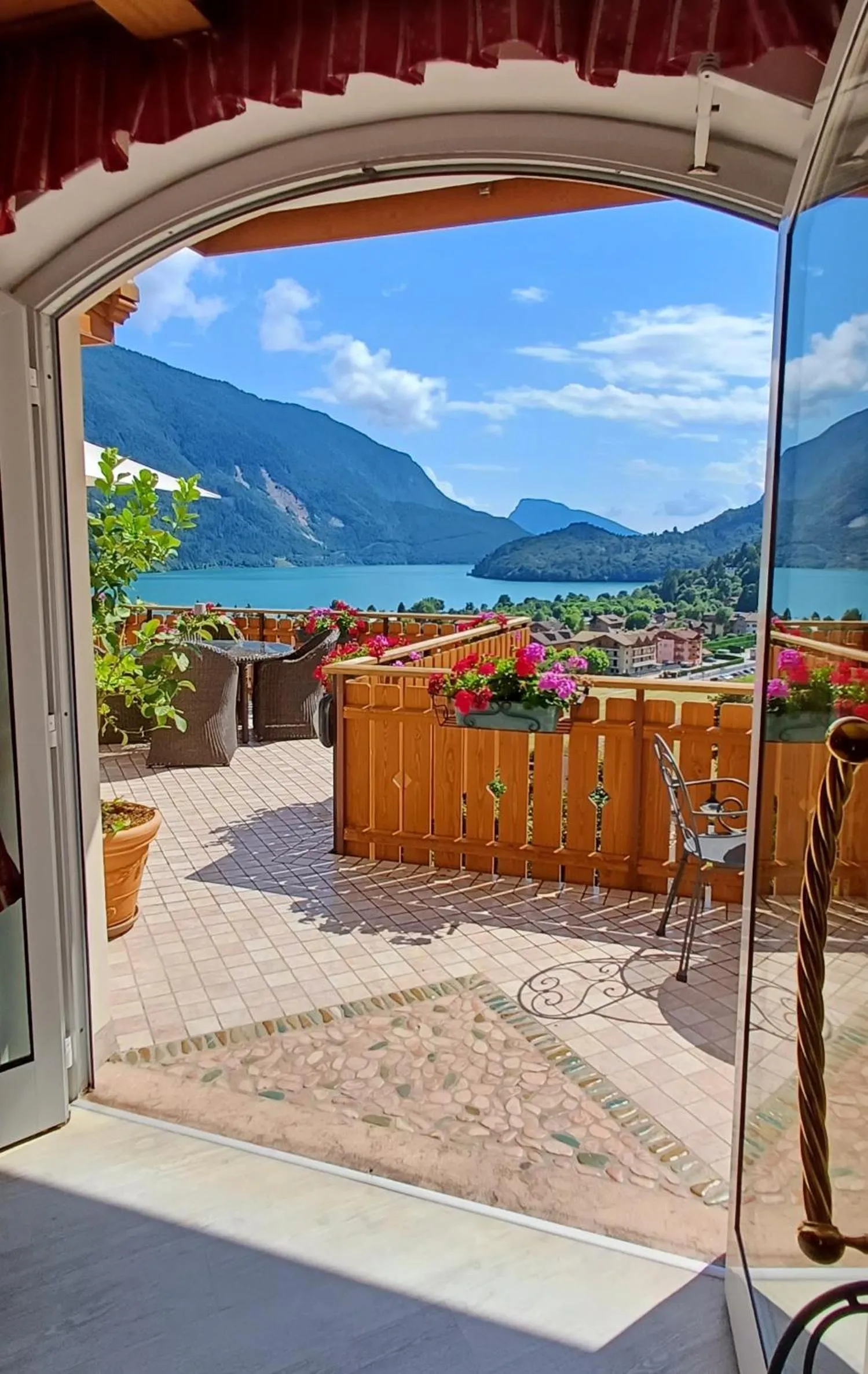 Balcony/Terrace in Hotel Olympia