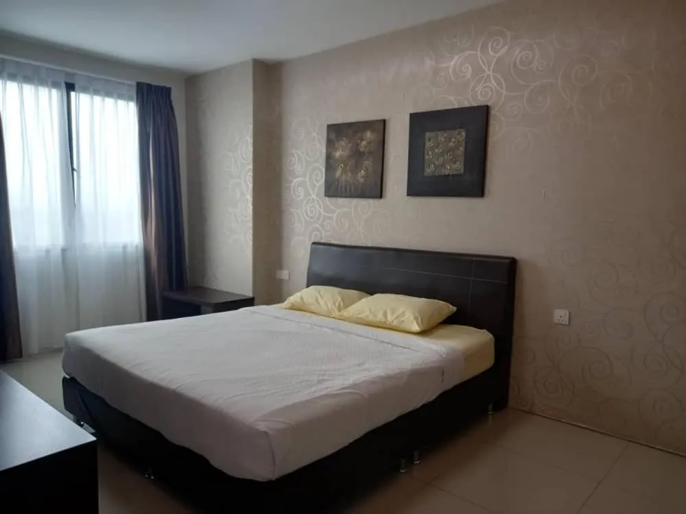 Bed in K. Riverfront apartment