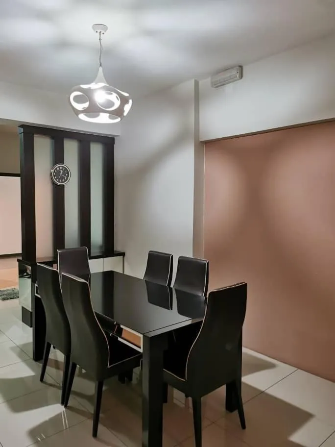 Dining area in K. Riverfront apartment