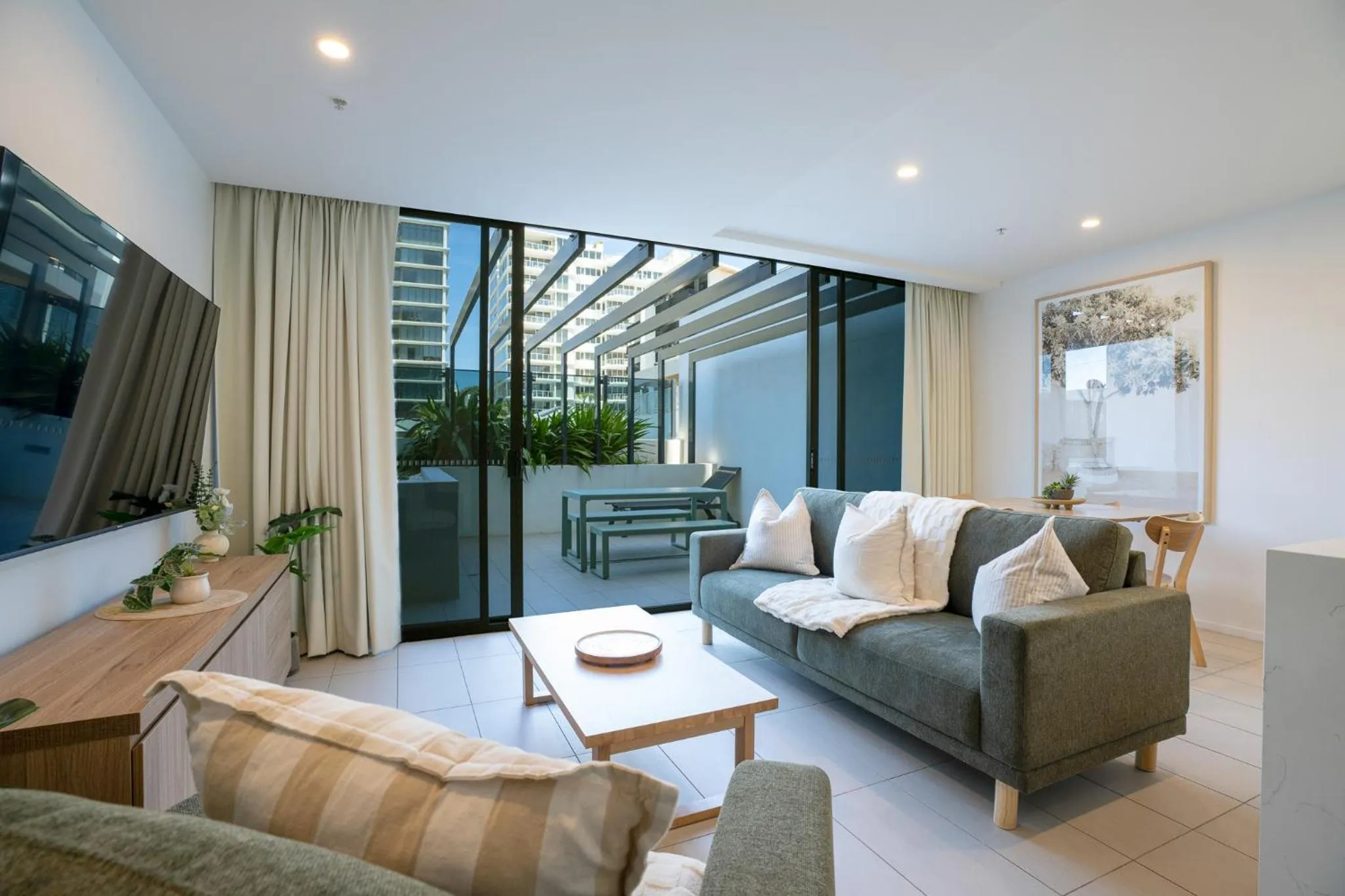Balcony/Terrace in Iconic Kirra Beach Resort