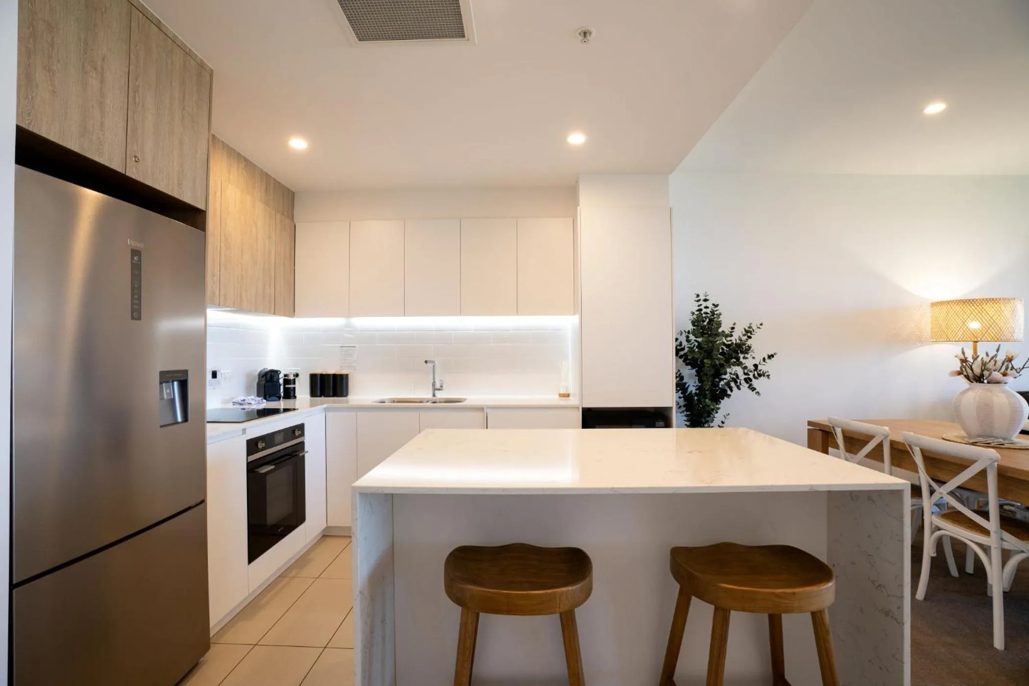 Dining area in Iconic Kirra Beach Resort