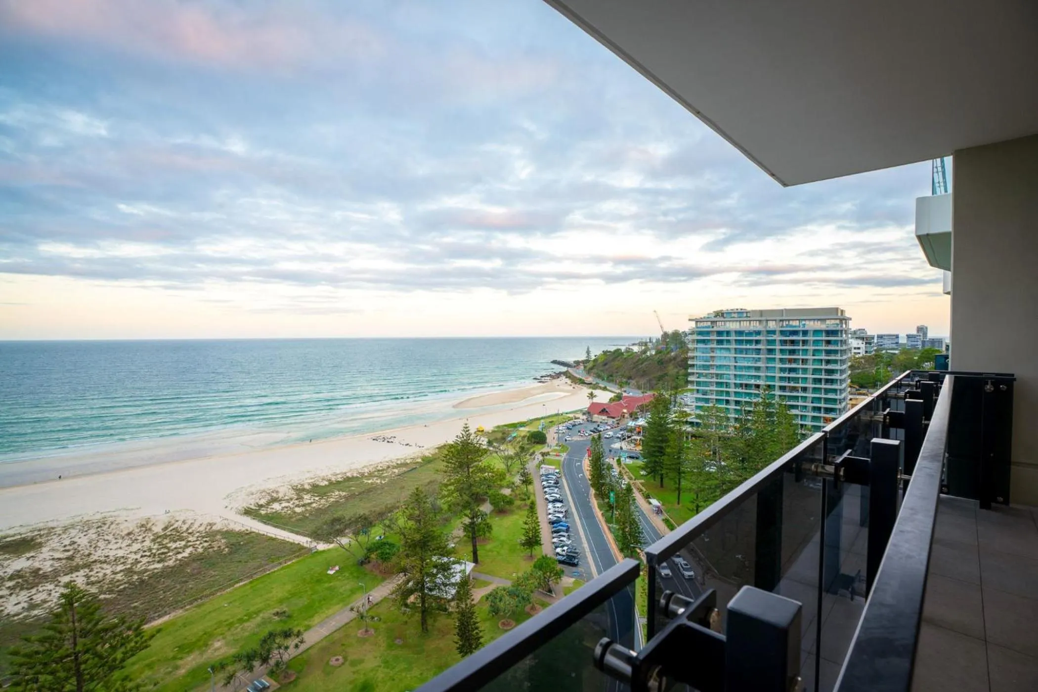 Balcony/Terrace in Iconic Kirra Beach Resort